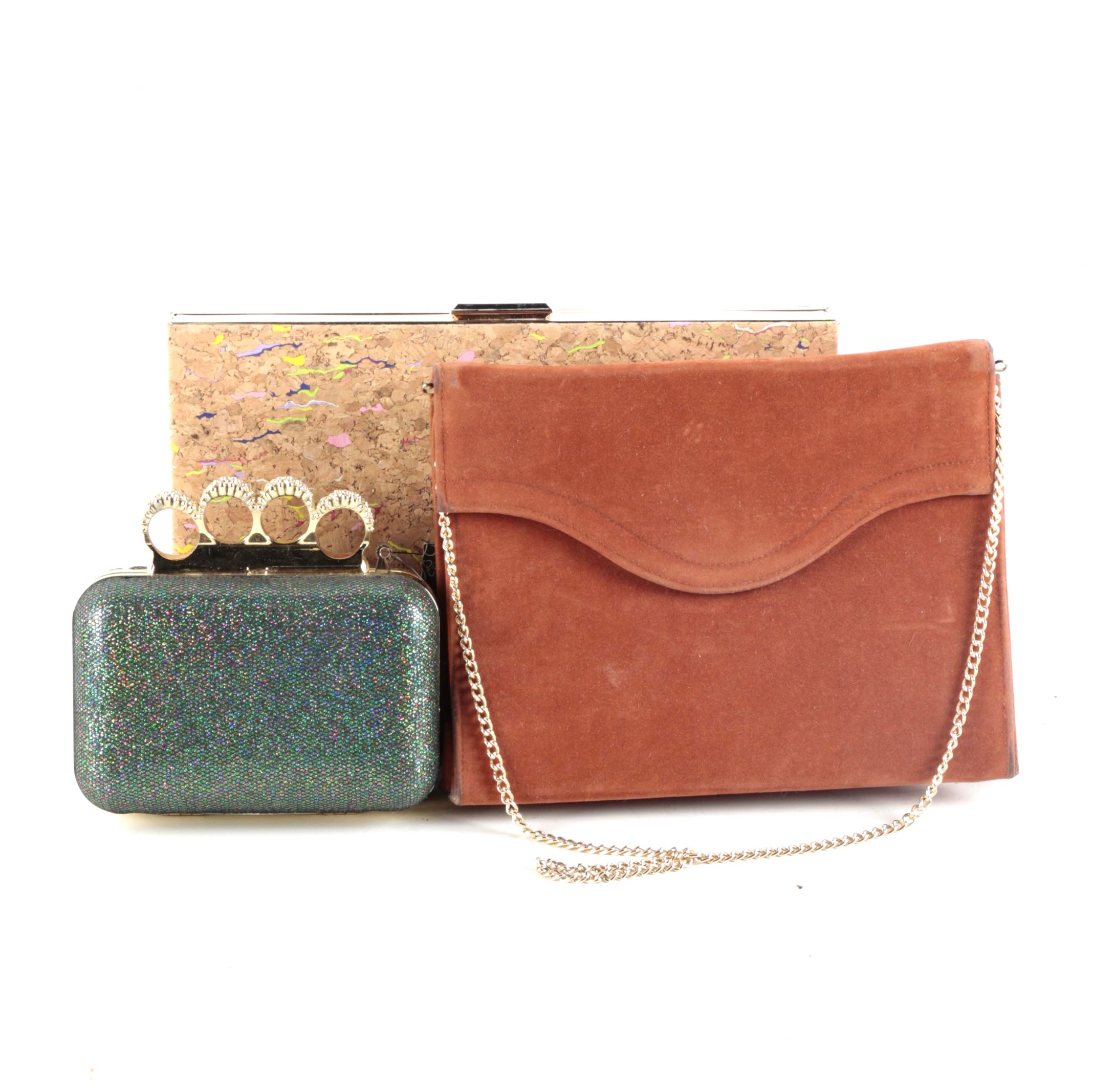 Fashion Clutches Including Pop In