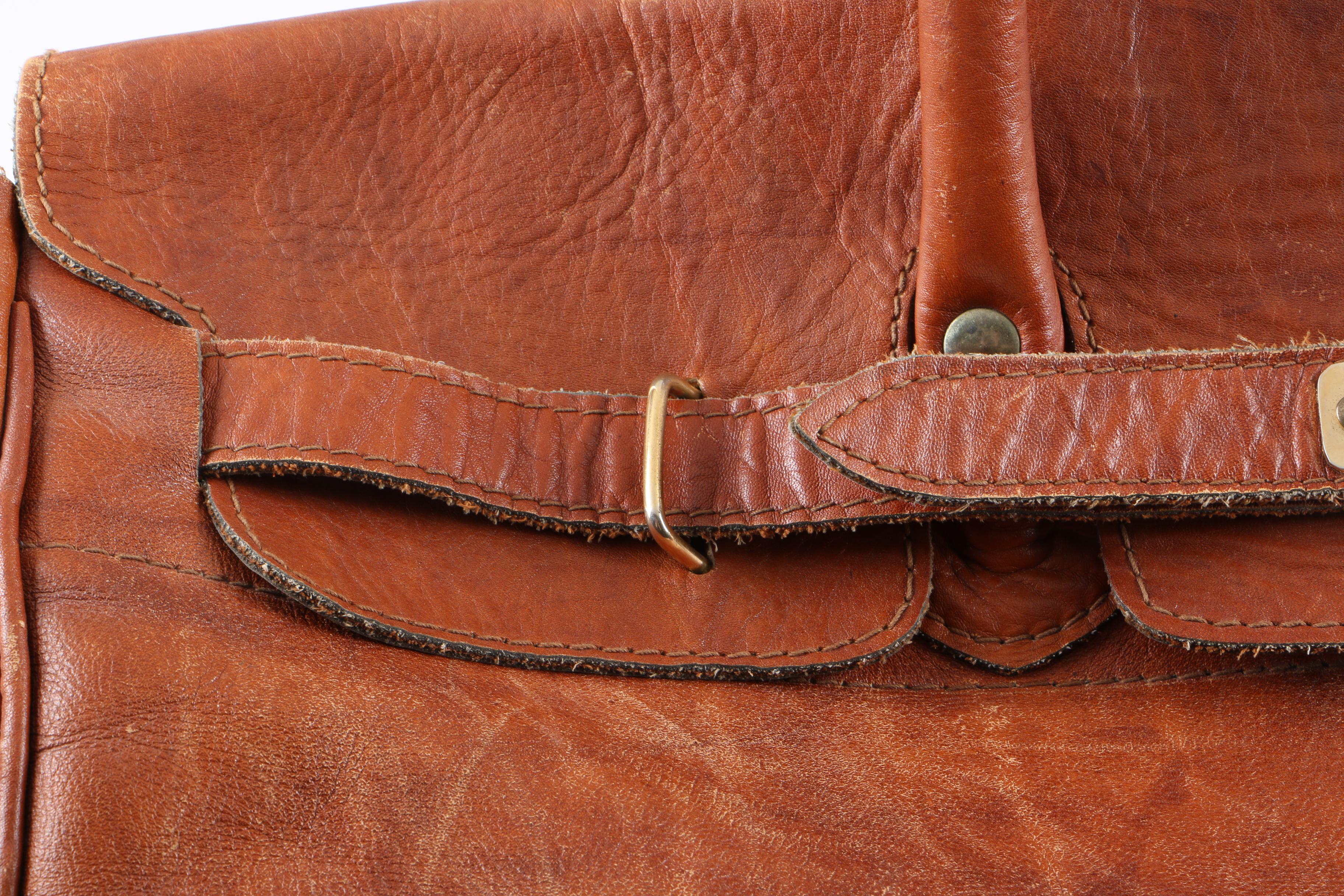 "Vaca Lisa" Genuine Leather Tote Bag