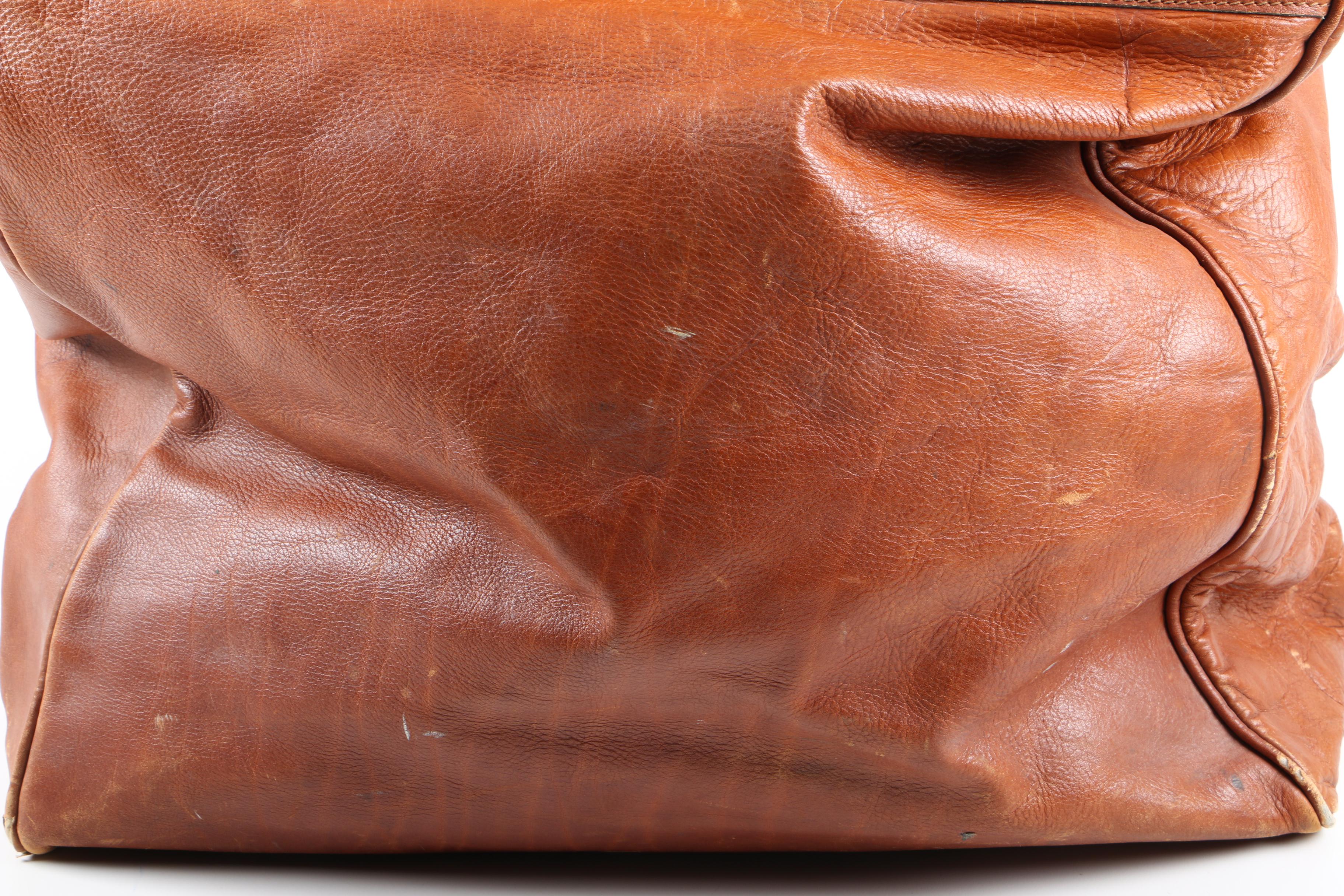 "Vaca Lisa" Genuine Leather Tote Bag