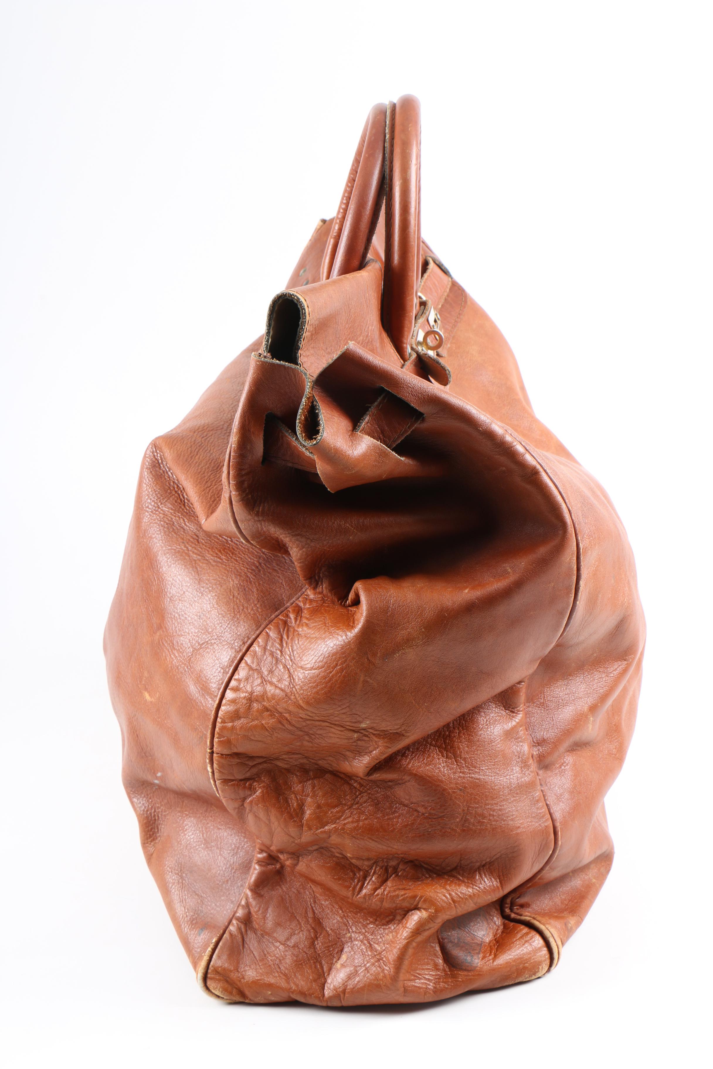 "Vaca Lisa" Genuine Leather Tote Bag
