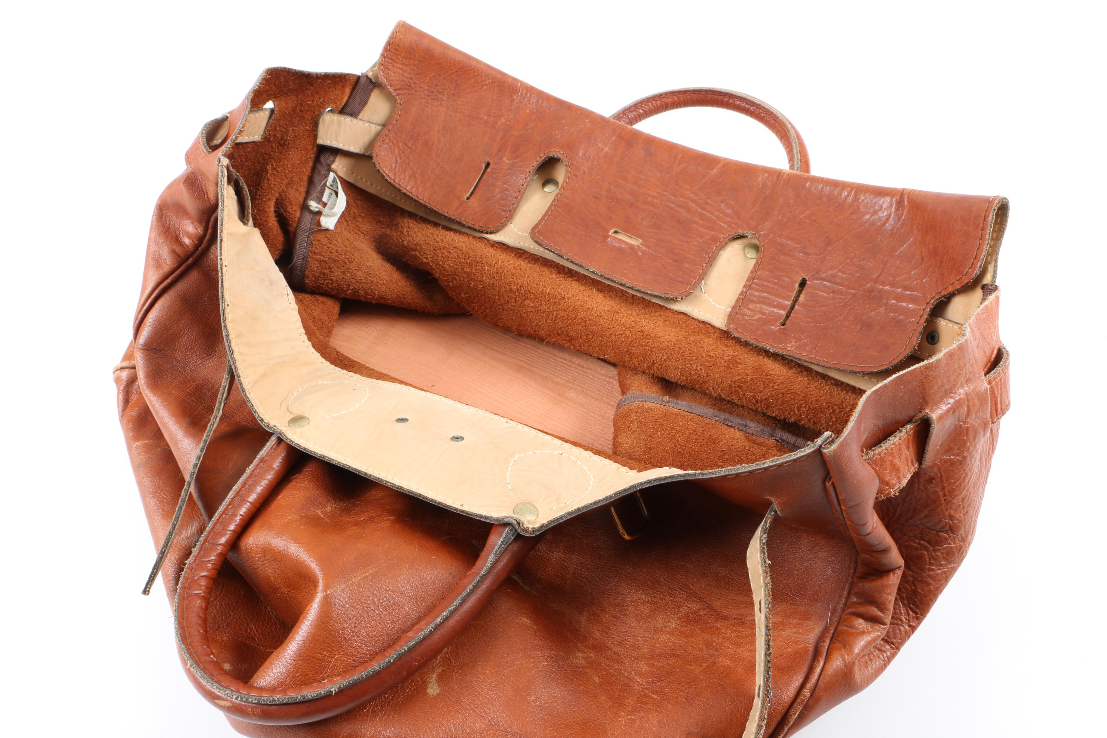 "Vaca Lisa" Genuine Leather Tote Bag