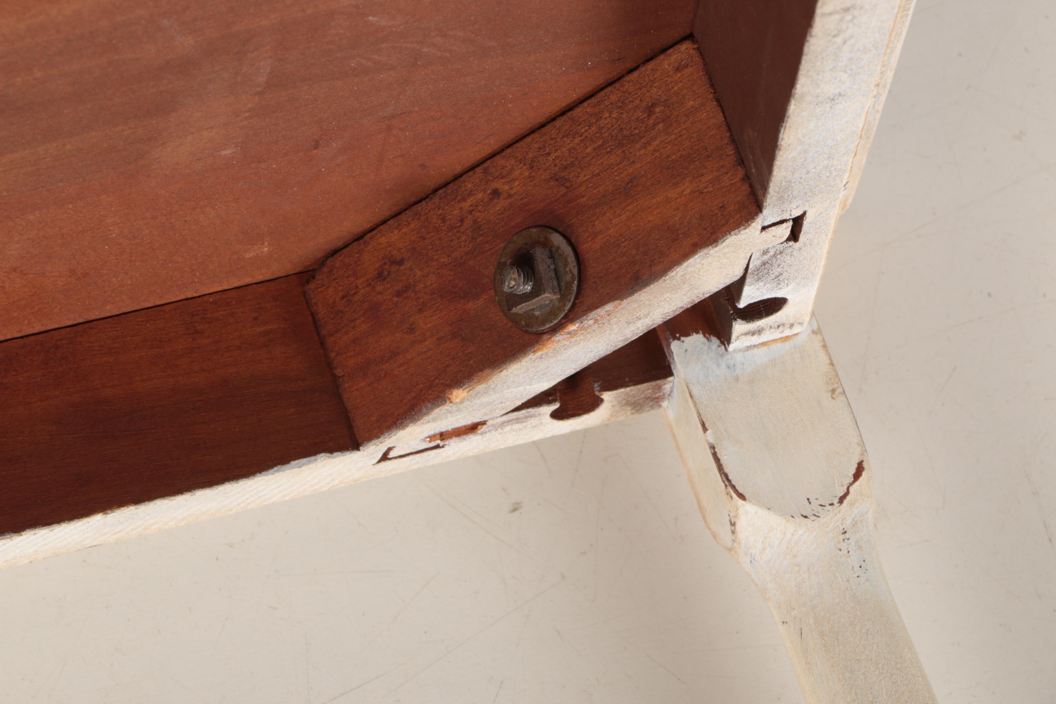 Vintage Painted Accent Table
