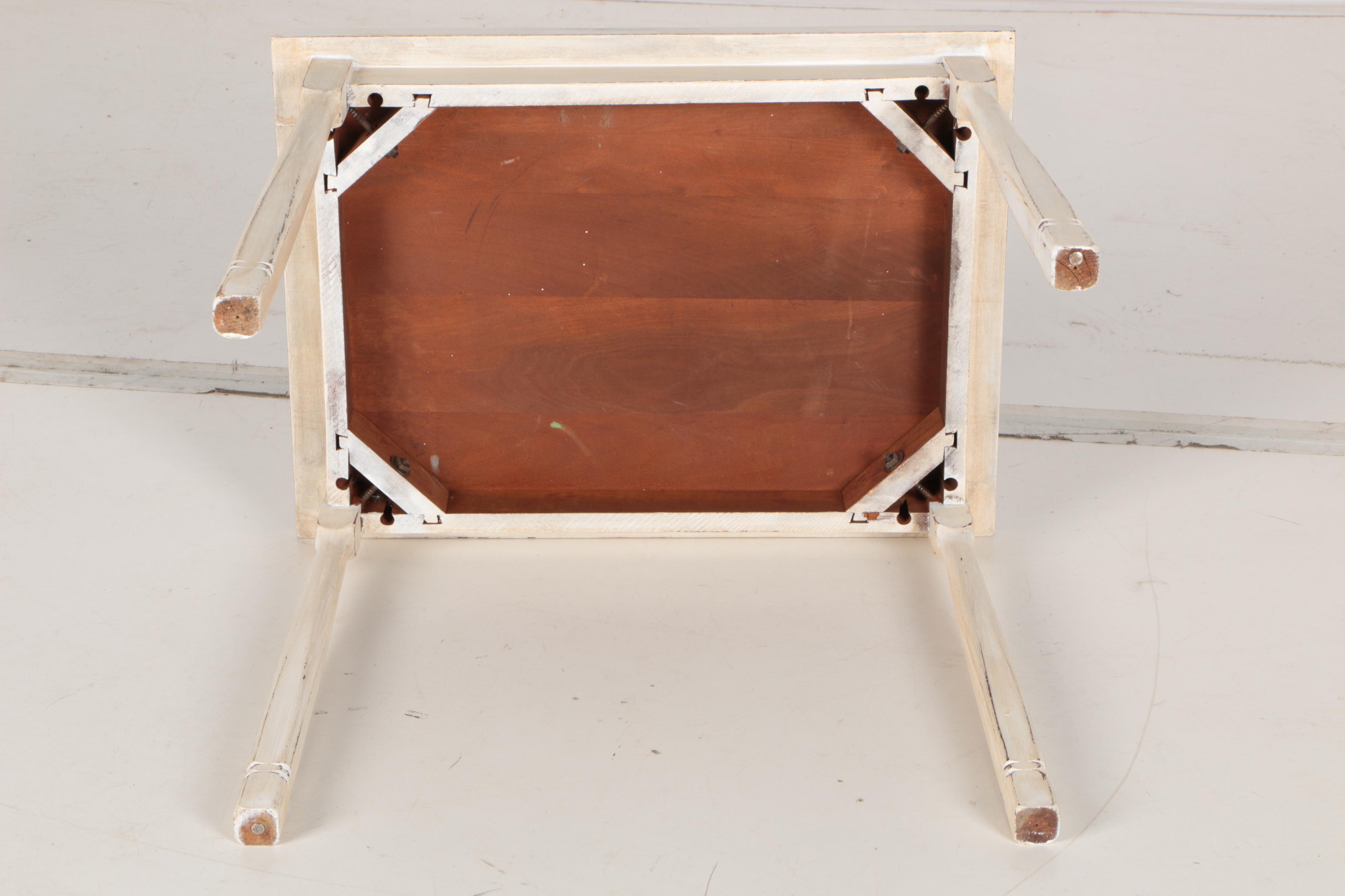 Vintage Painted Accent Table