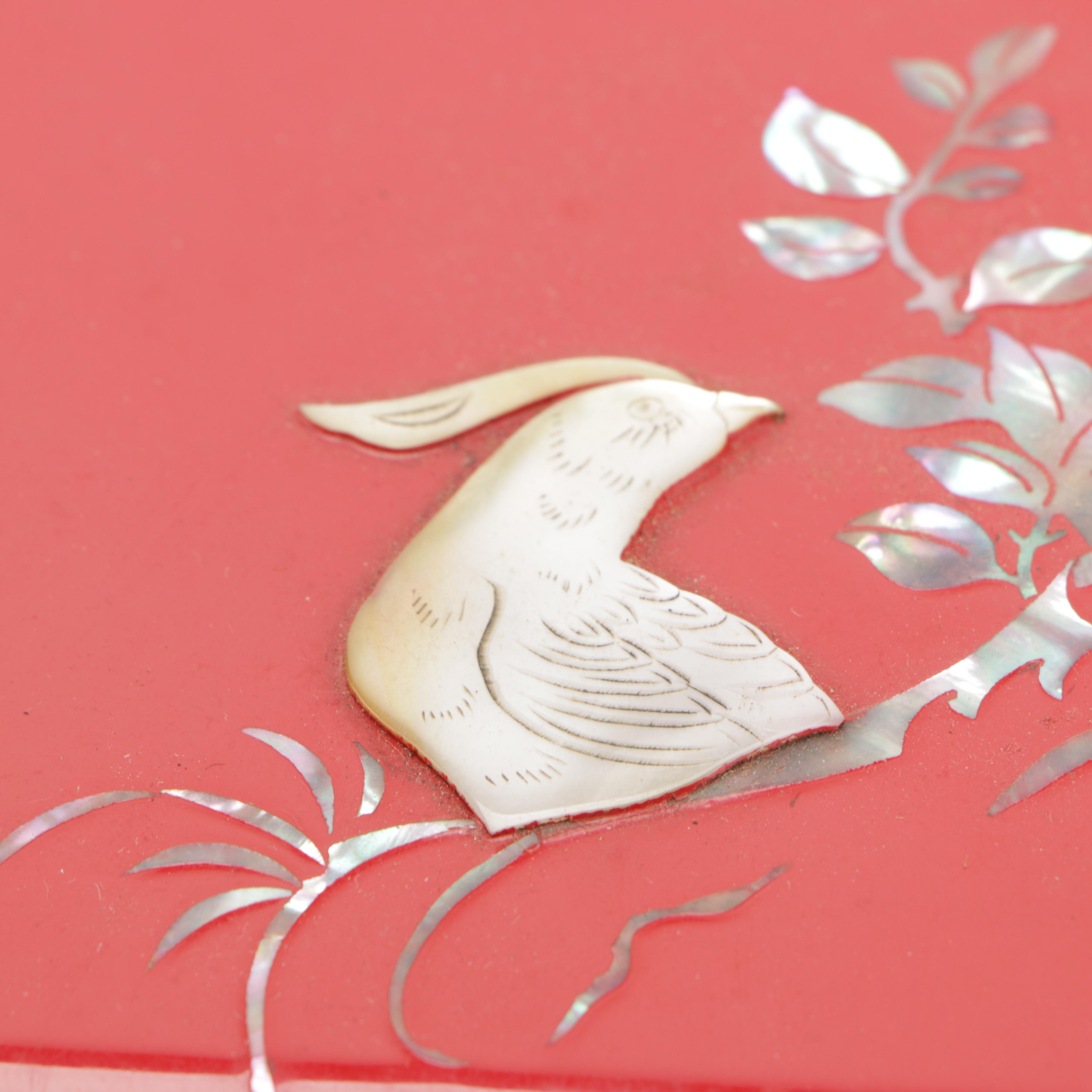 Asian-Inspired Boxes and Decor with Mother of Pearl Details