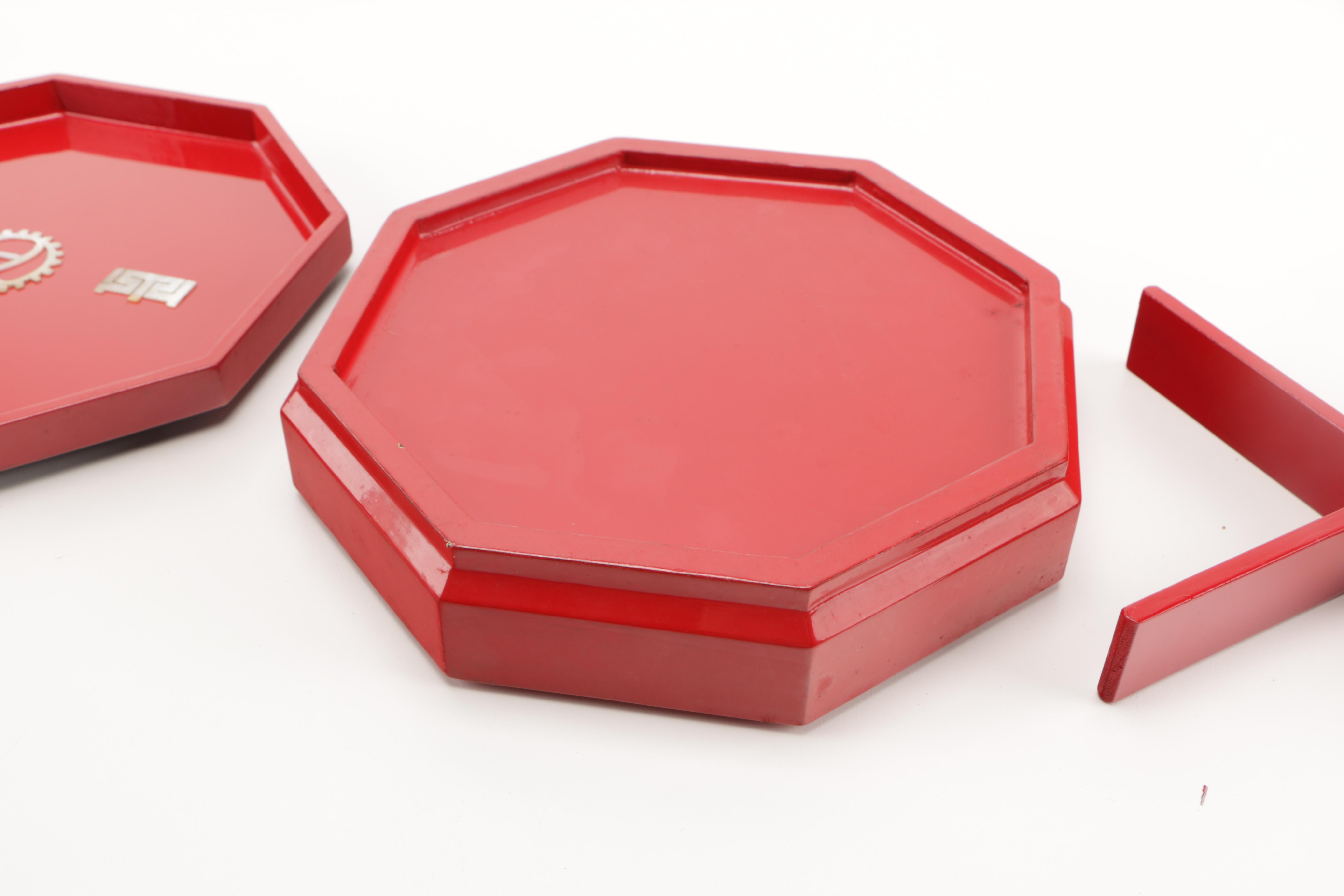 Asian-Inspired Boxes and Decor with Mother of Pearl Details