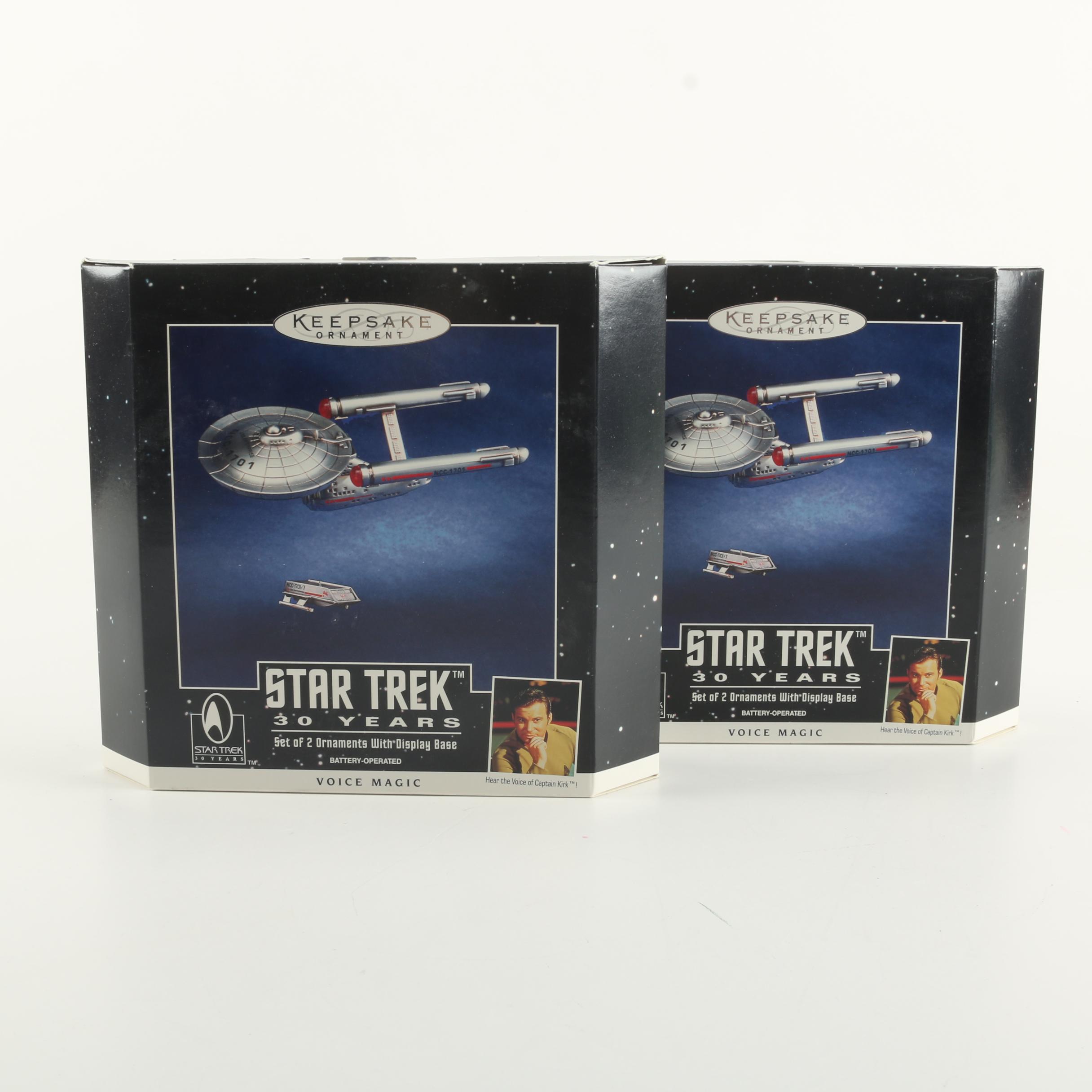 Hallmark Keepsake "Star Trek" Ornaments
