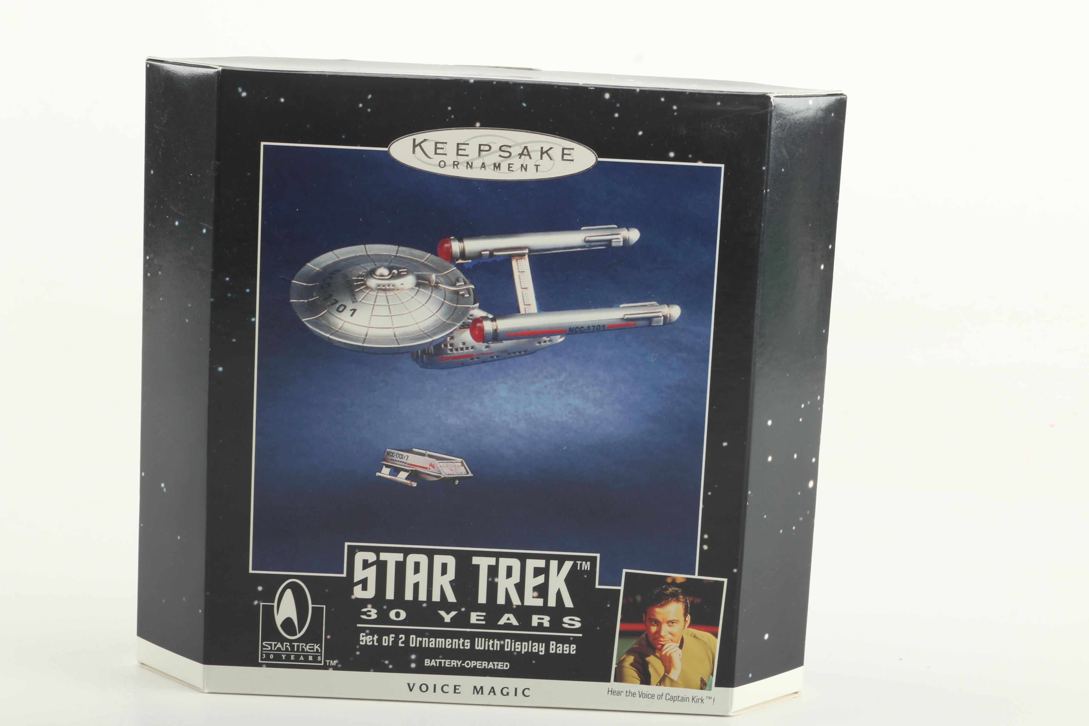 Hallmark Keepsake "Star Trek" Ornaments