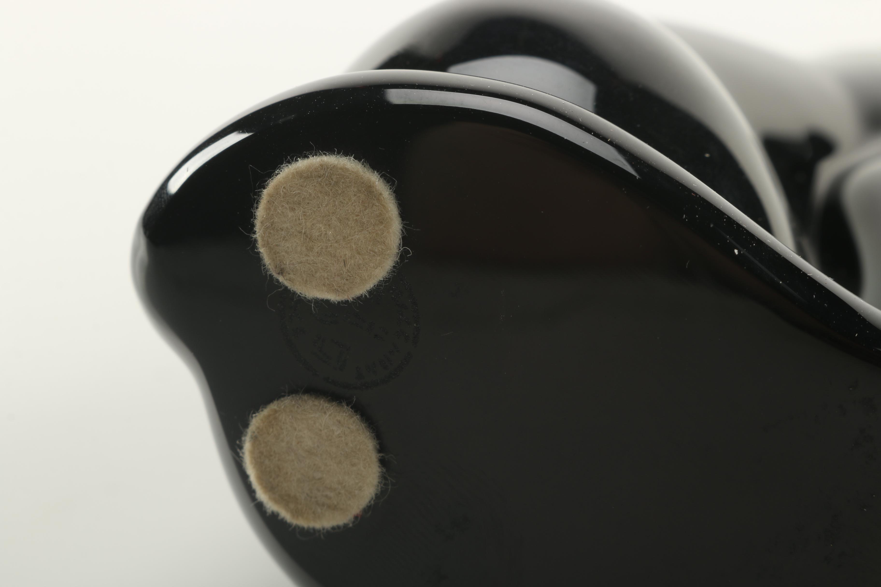 Baccarat Black Crystal Feline Figurine