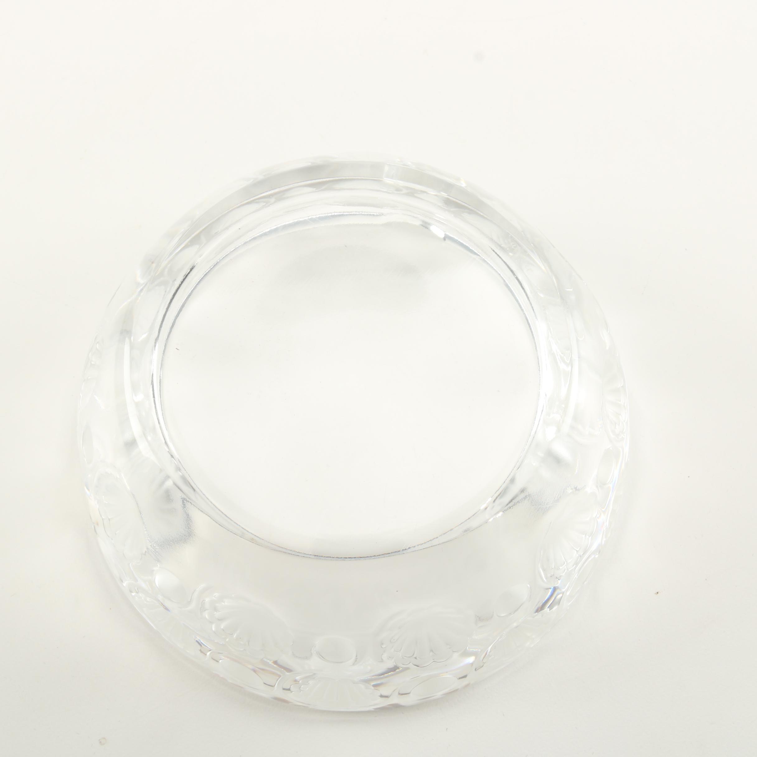 Lalique Crystal Ashtray