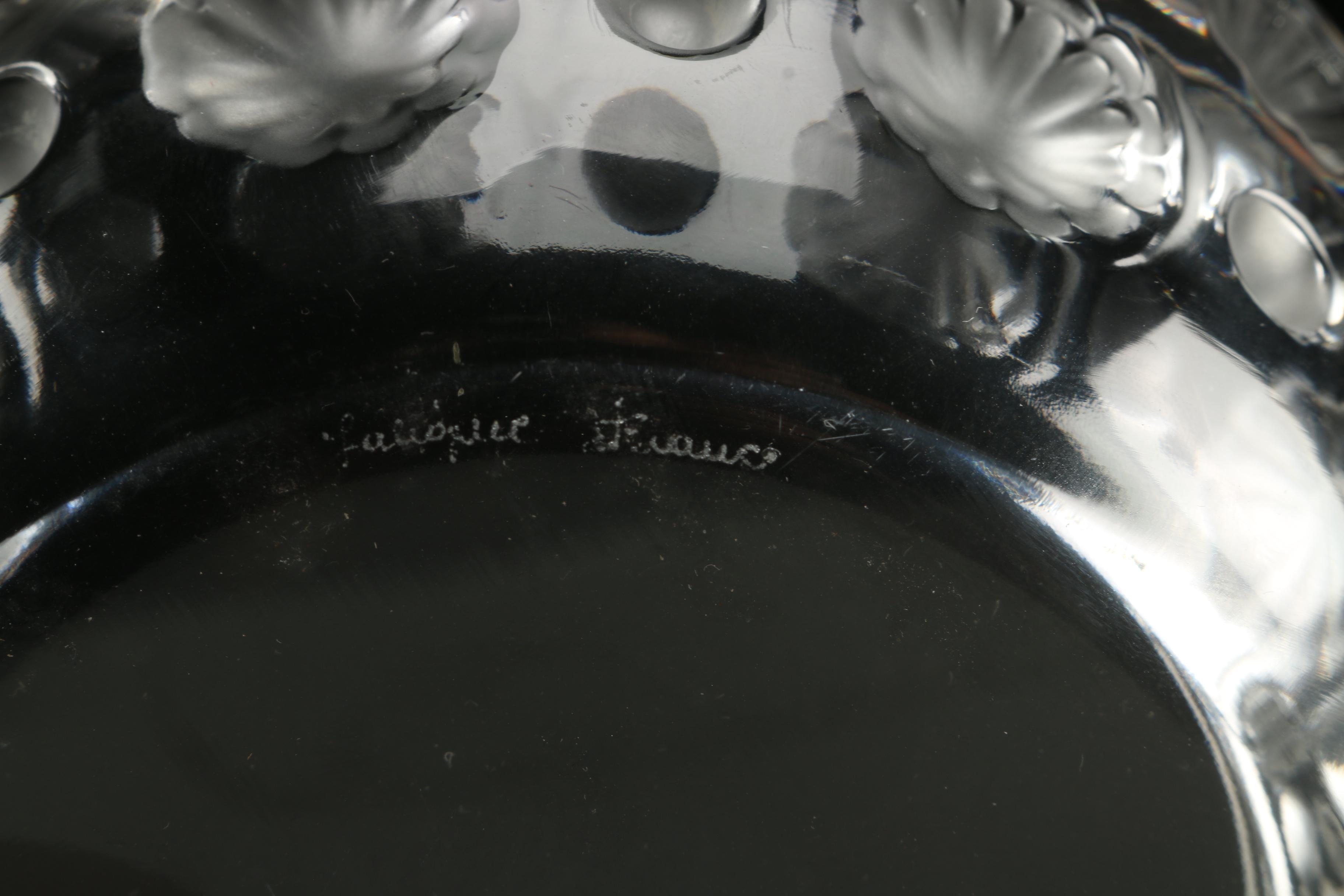 Lalique Crystal Ashtray