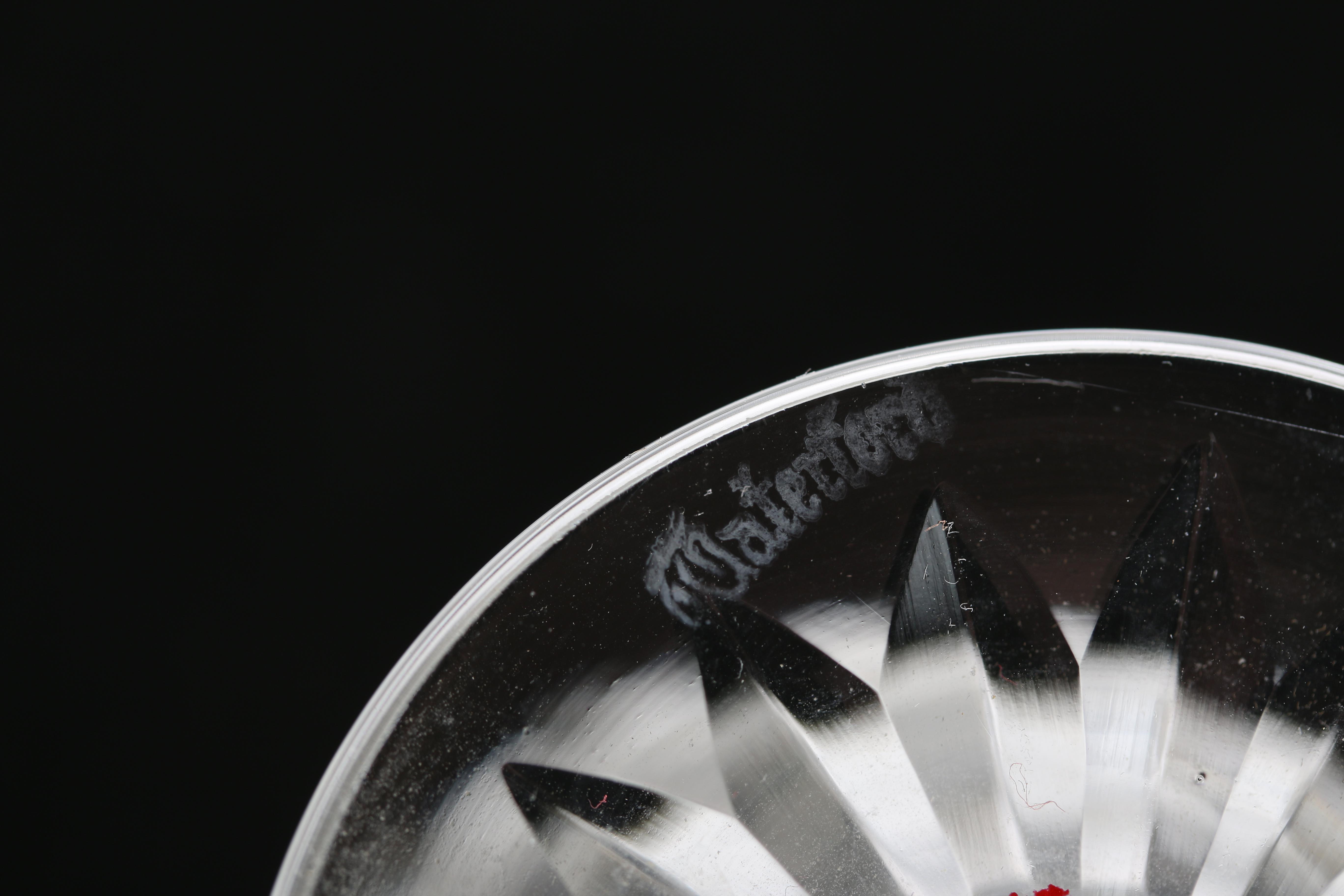 Waterford "Lismore" Crystal and Silver Plate Shakers