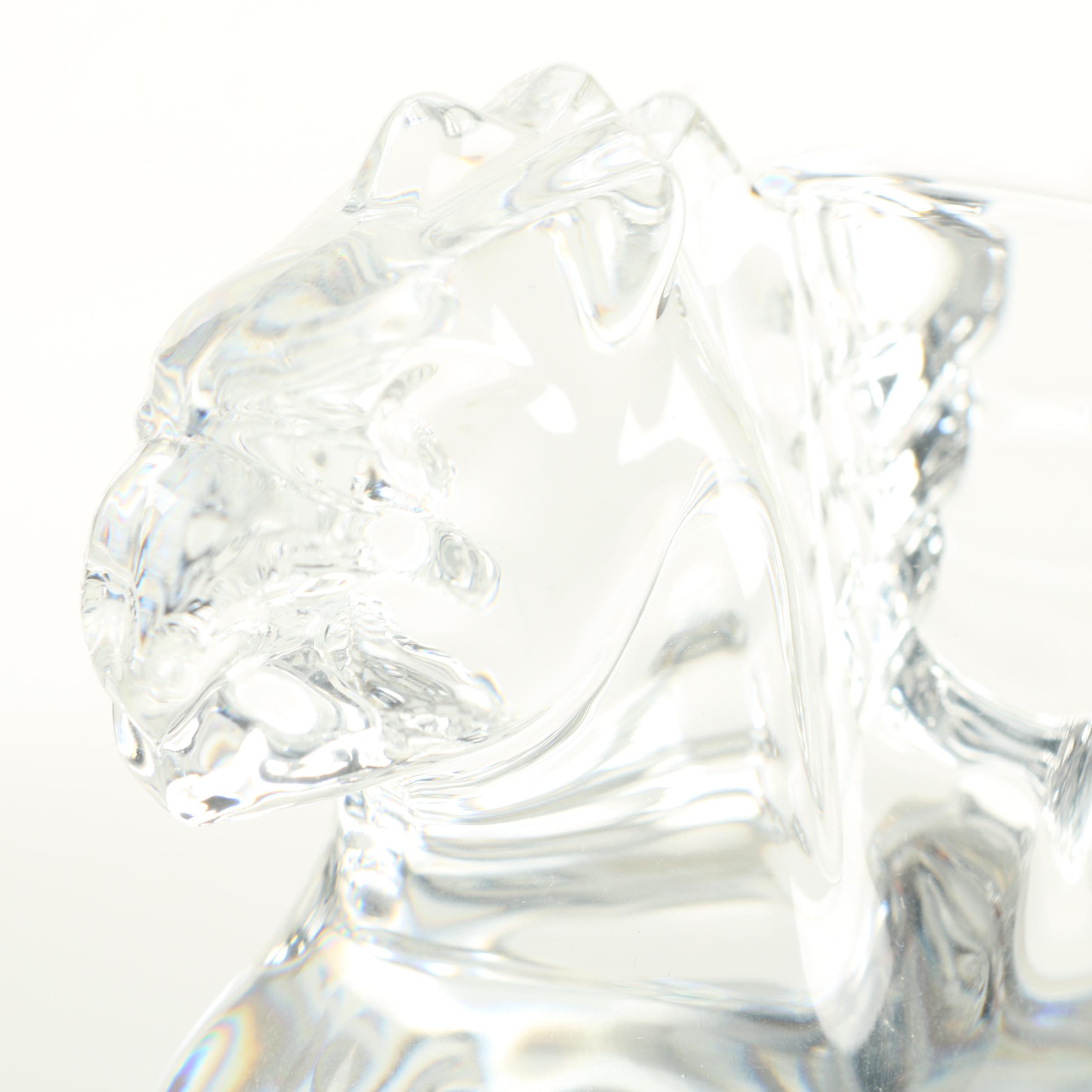 Baccarat Crystal Griffin Figurine