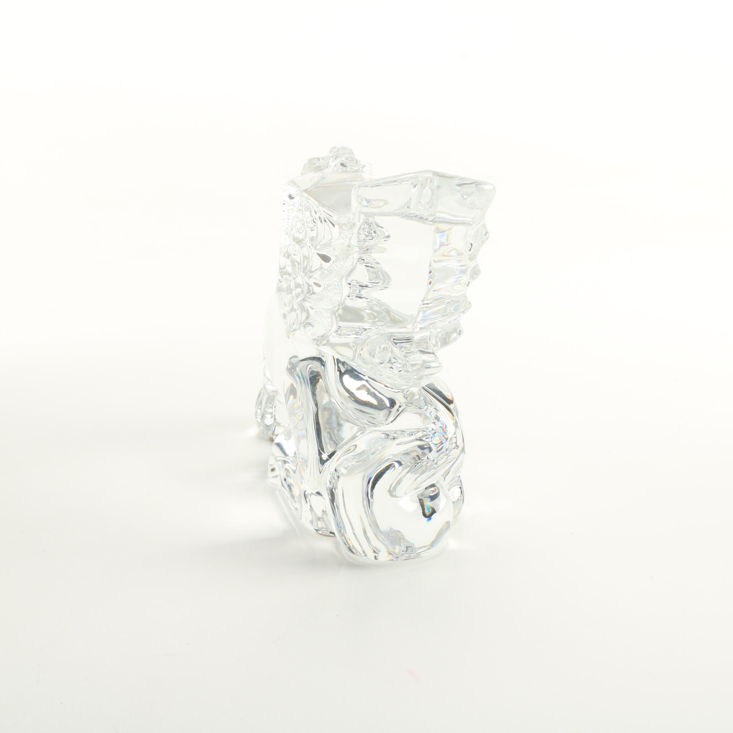 Baccarat Crystal Griffin Figurine
