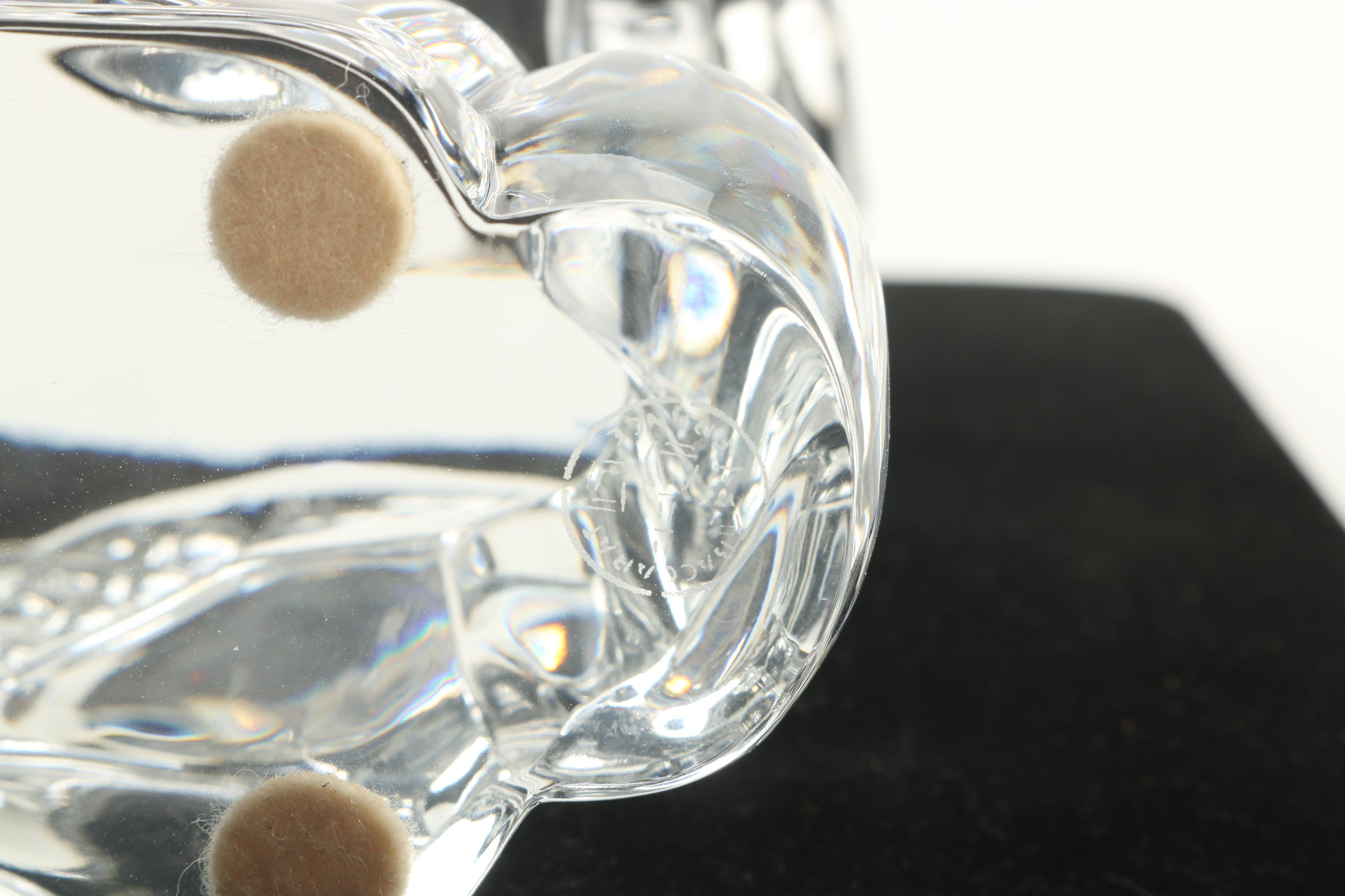 Baccarat Crystal Griffin Figurine