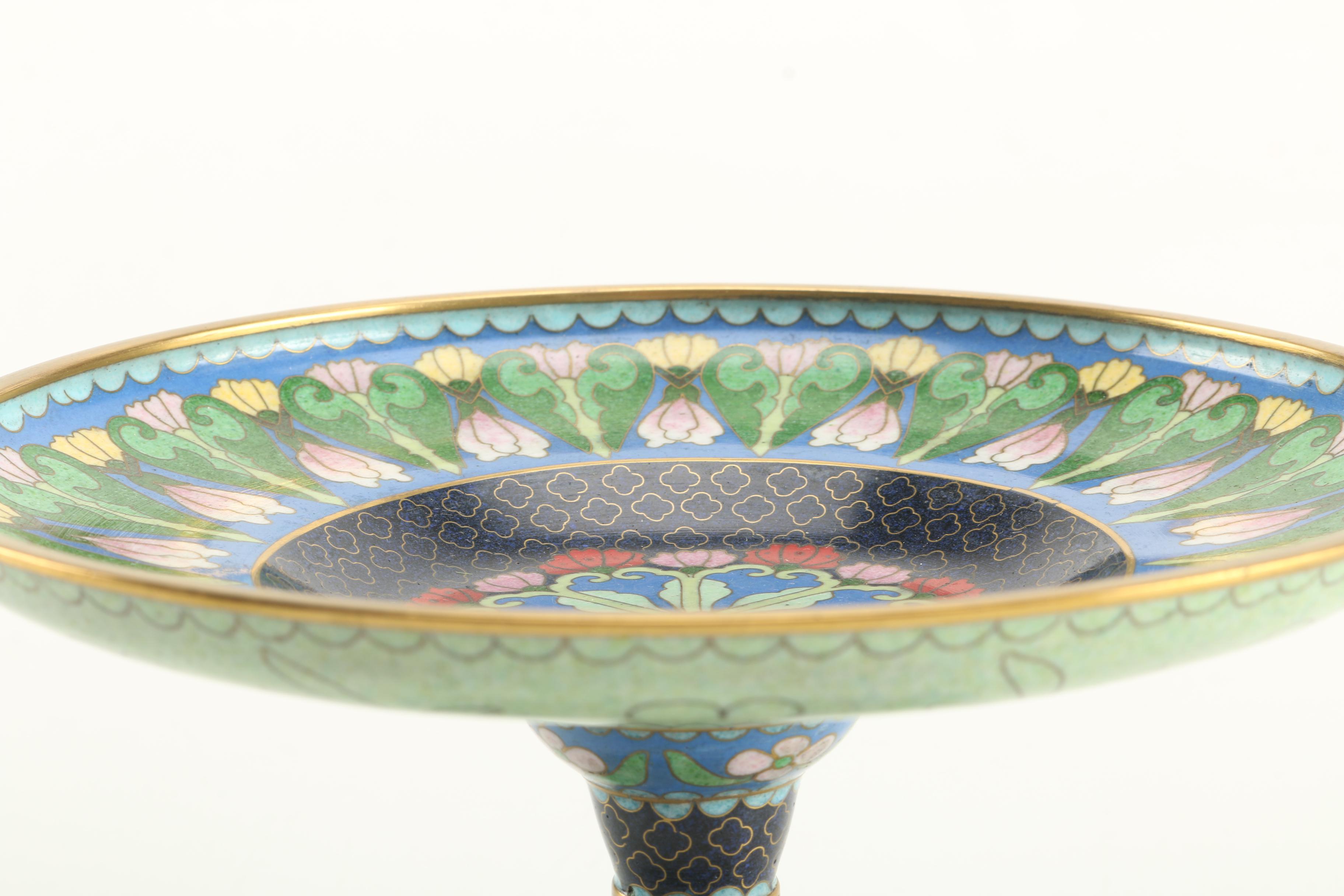 Cloisonne Tazza