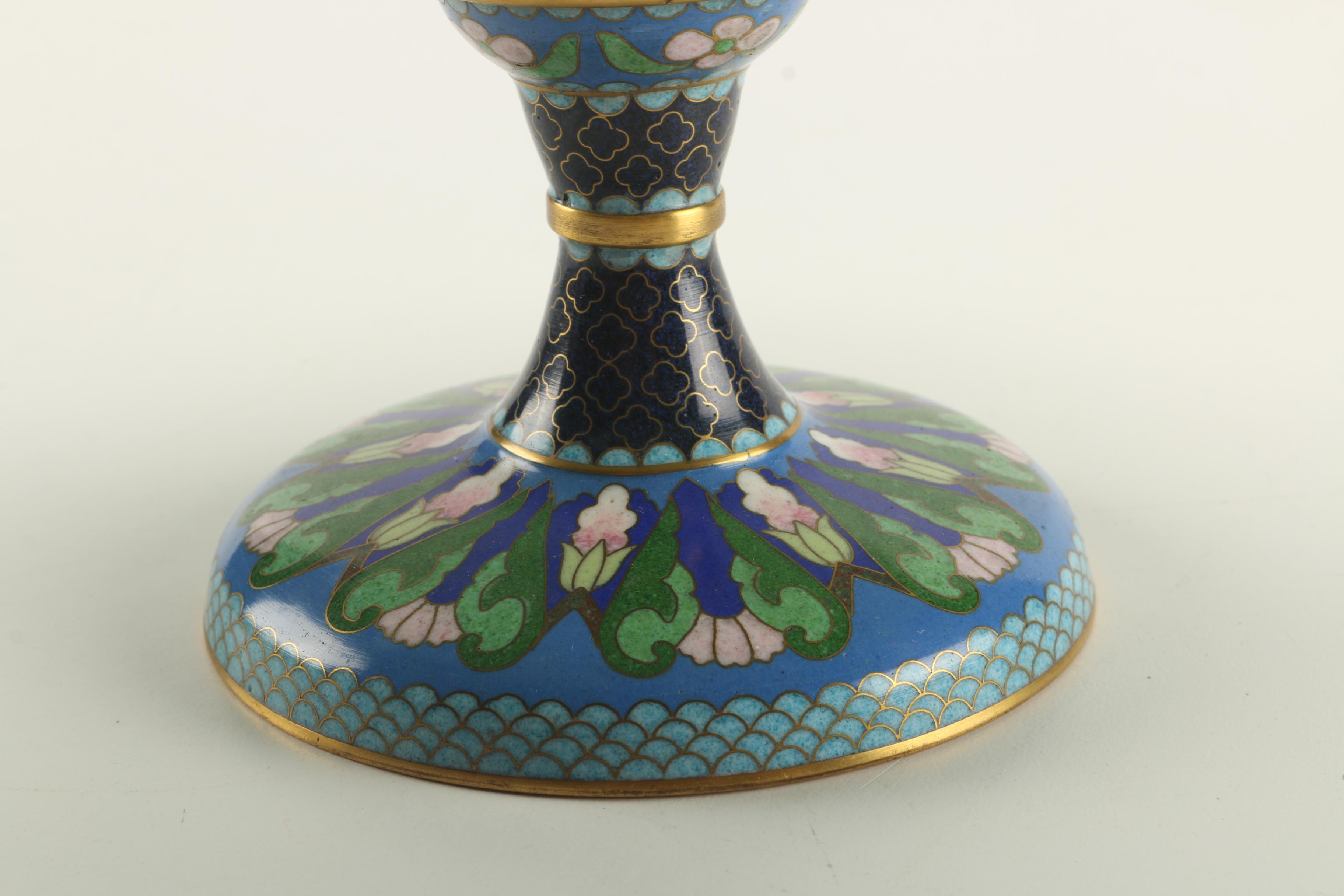 Cloisonne Tazza