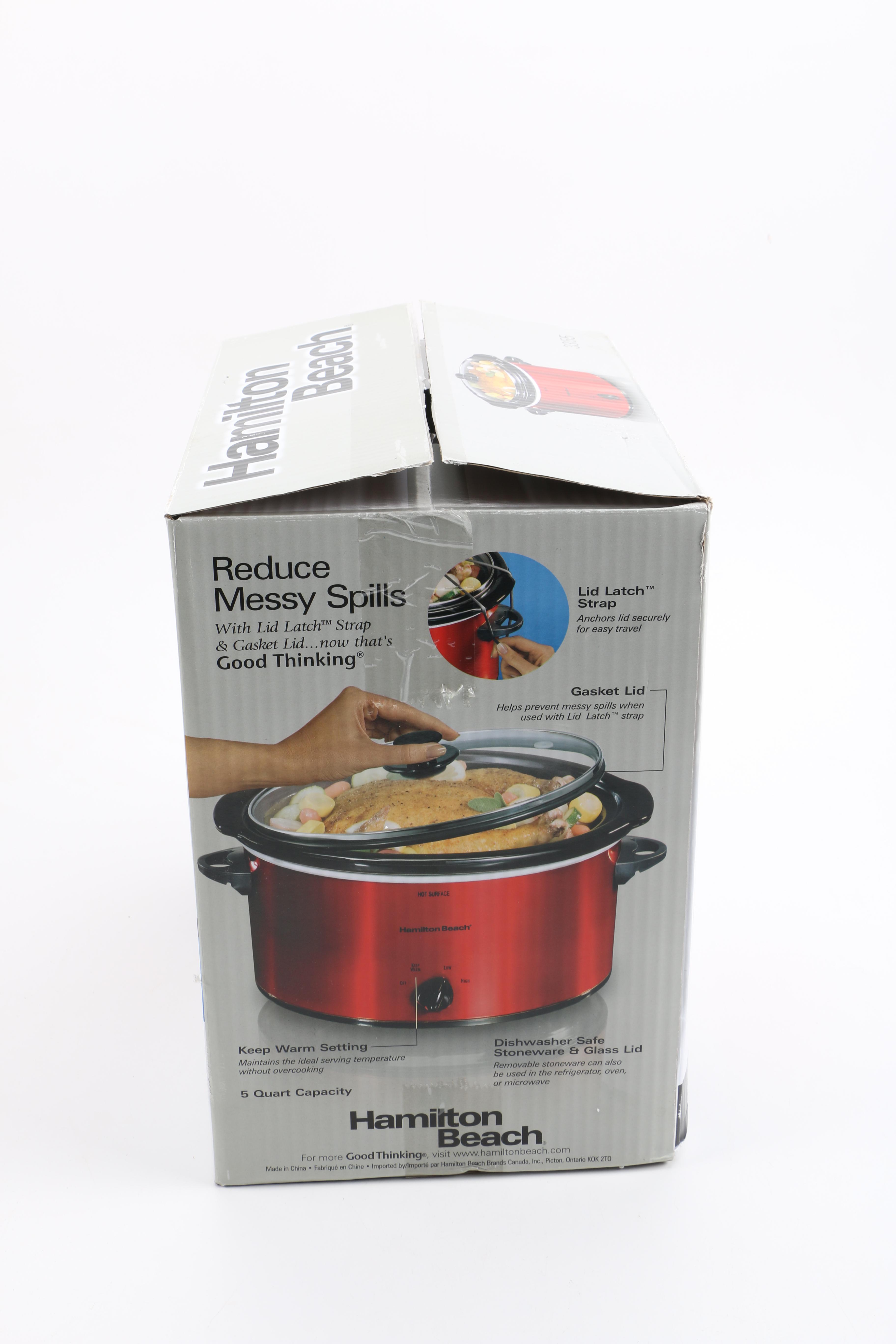 Hamilton Beach Portable Slow Cooker