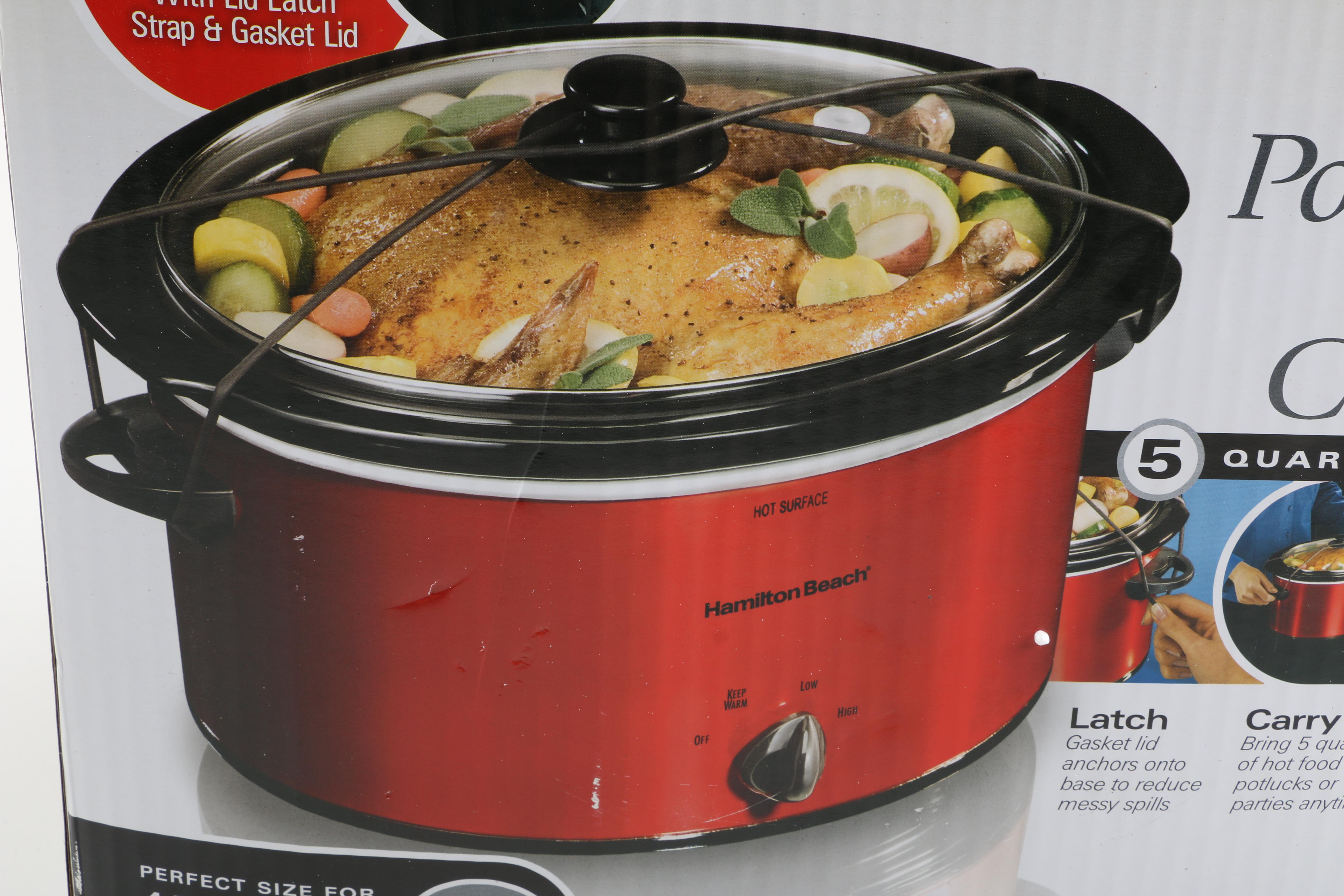 Hamilton Beach Portable Slow Cooker