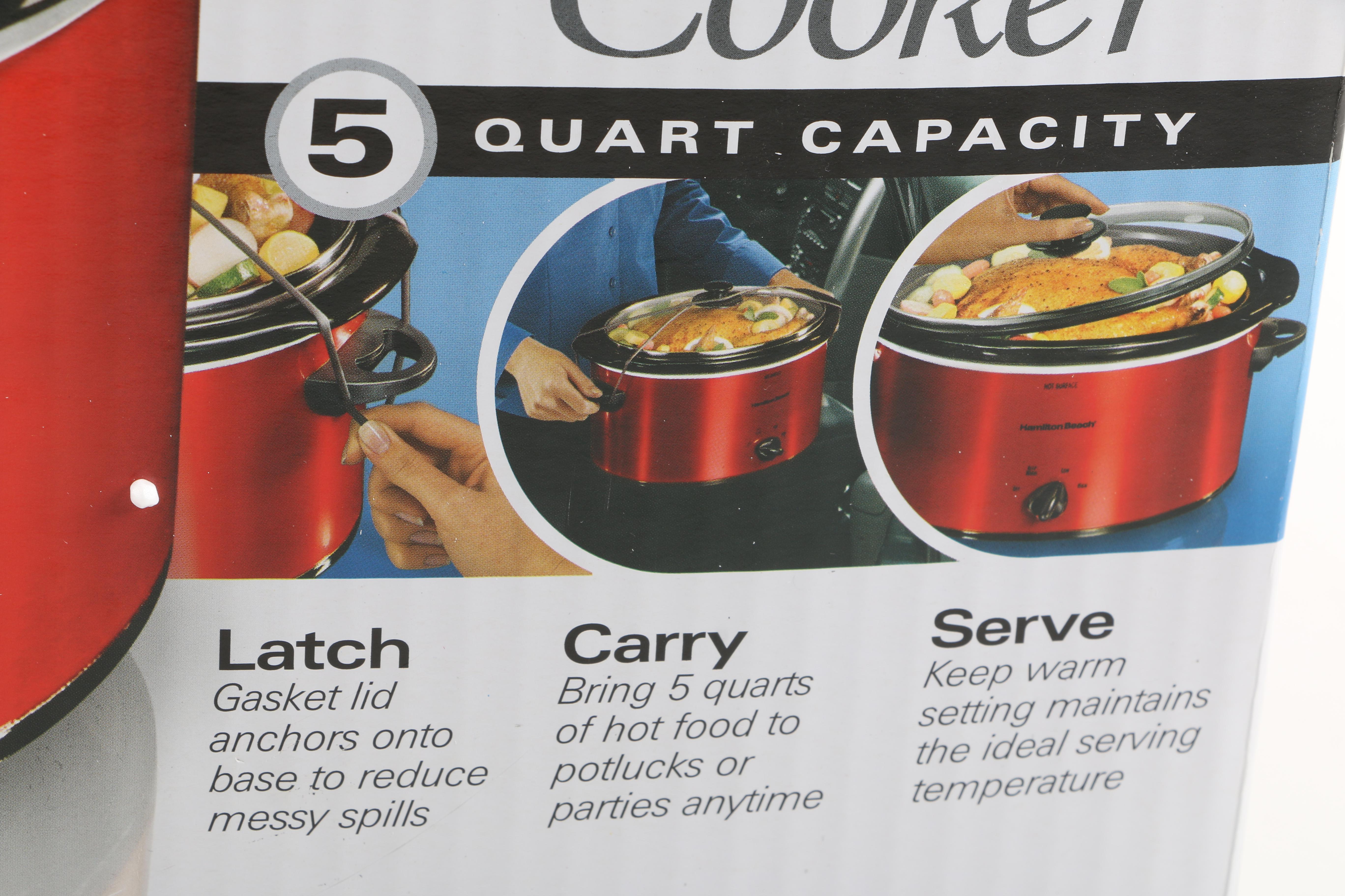 Hamilton Beach Portable Slow Cooker