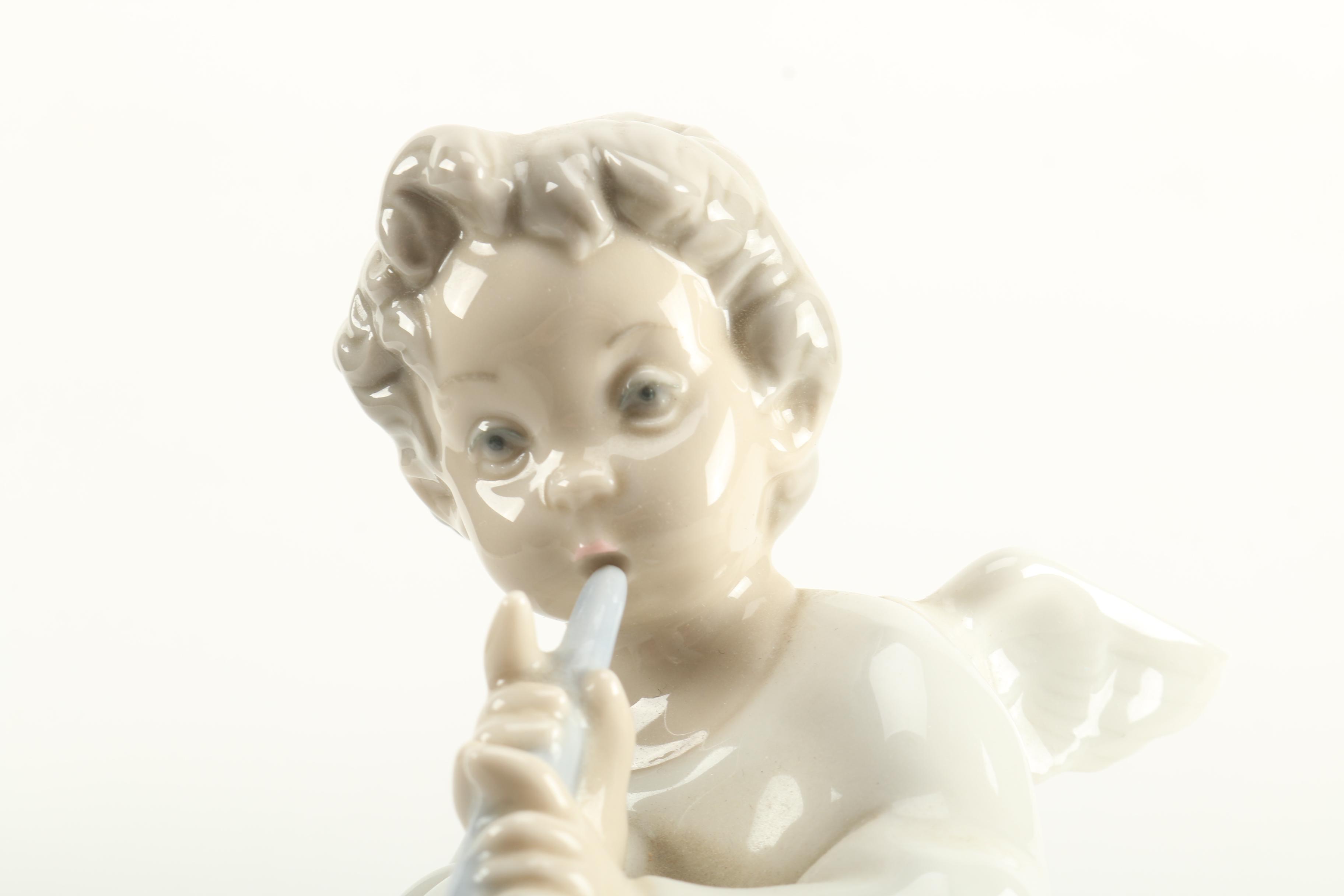 Lladró Porcelain Angel Figurine