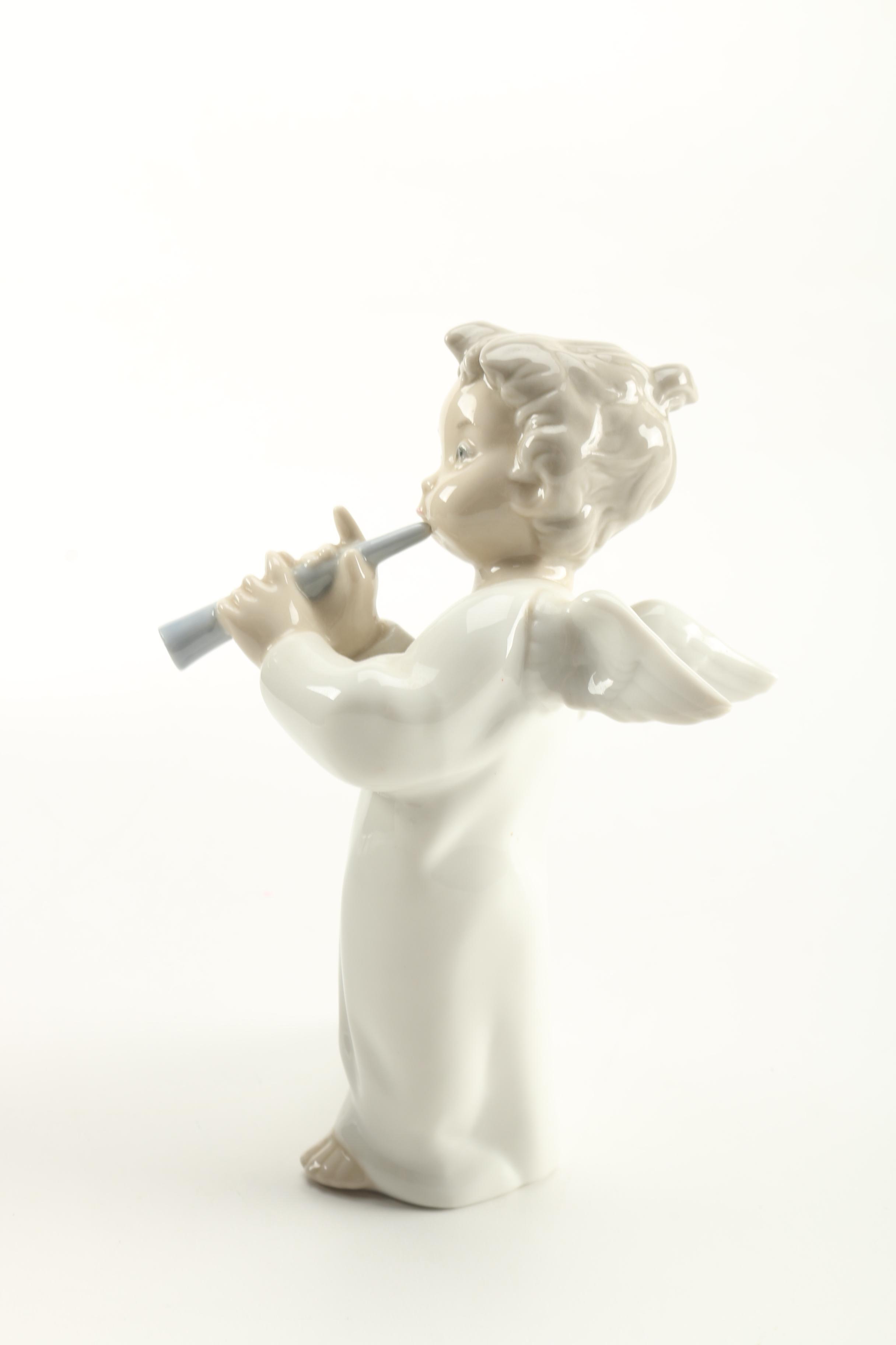 Lladró Porcelain Angel Figurine