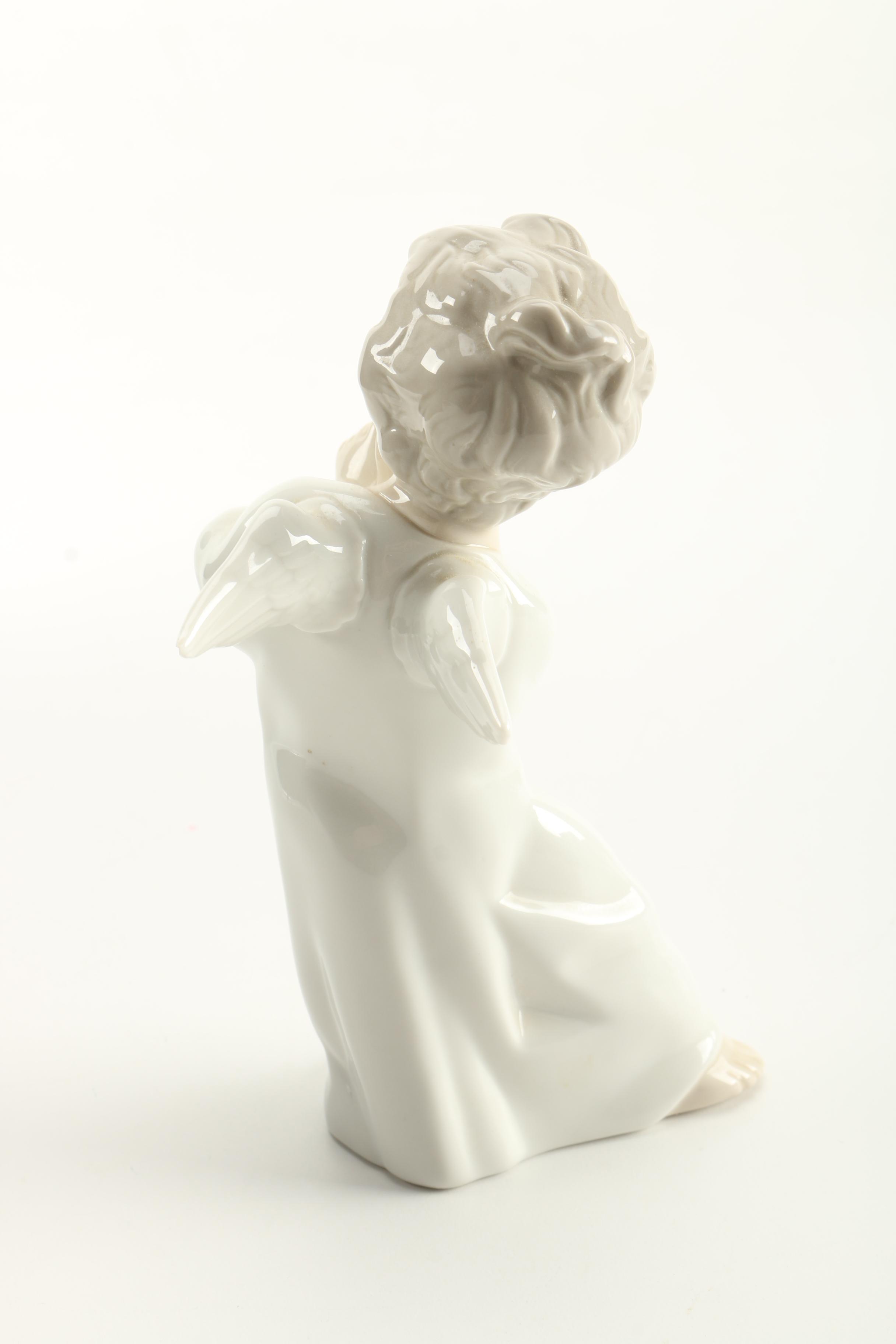 Lladró Porcelain Angel Figurine
