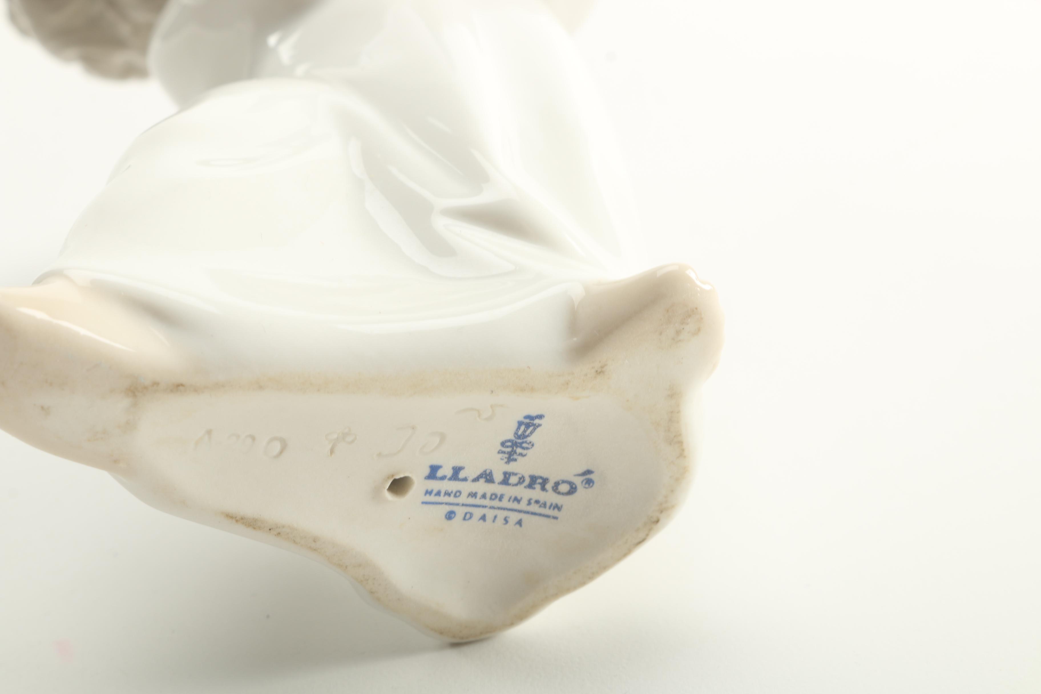 Lladró Porcelain Angel Figurine