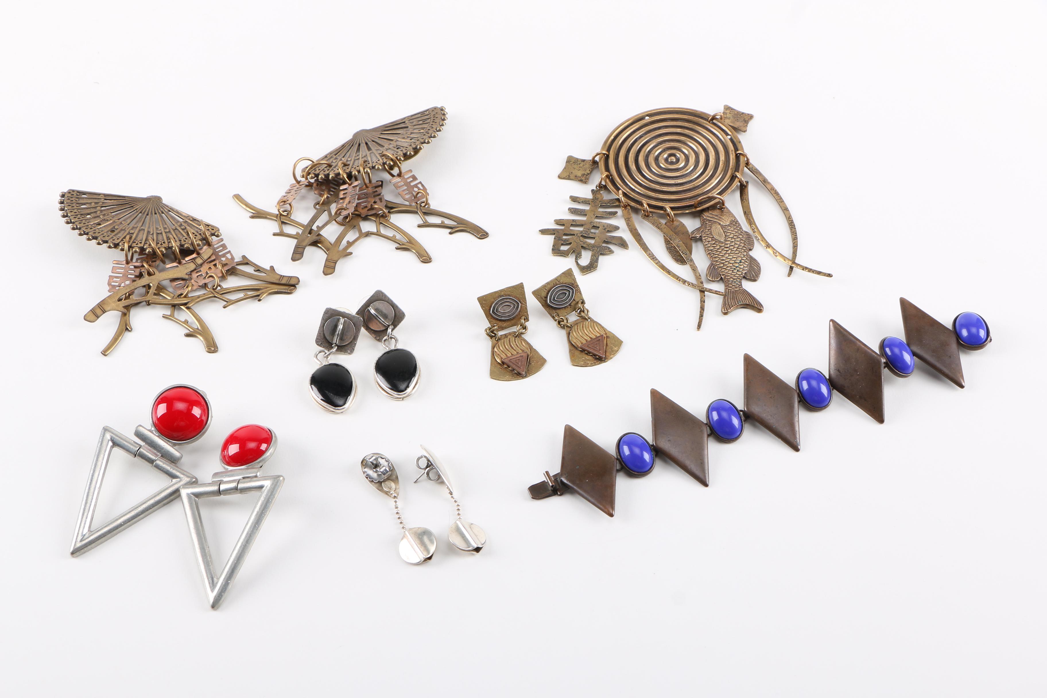 Assorted Jewelry Including Marjorie Baer and Ben Amun