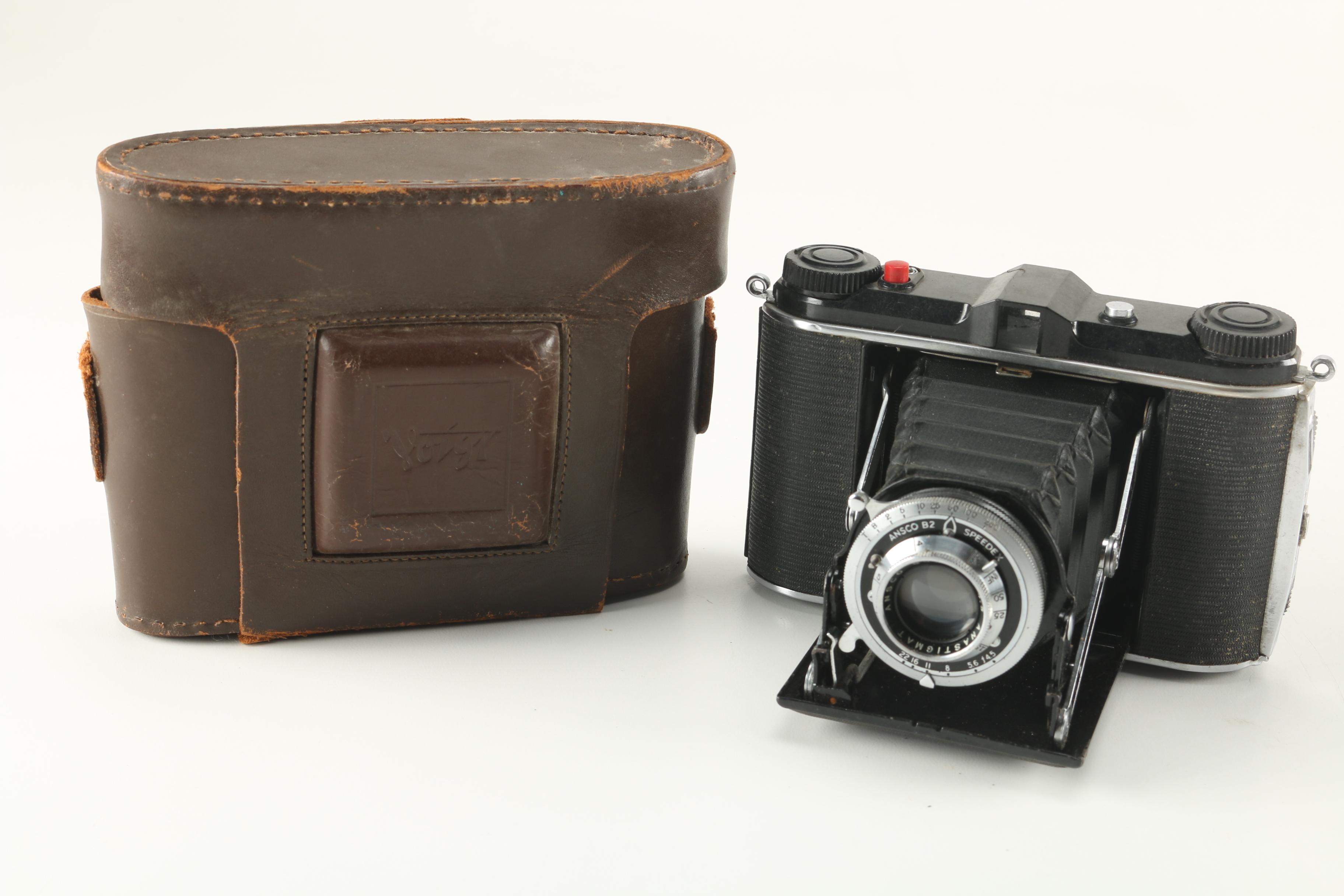 Collection of Vintage Ansco Cameras
