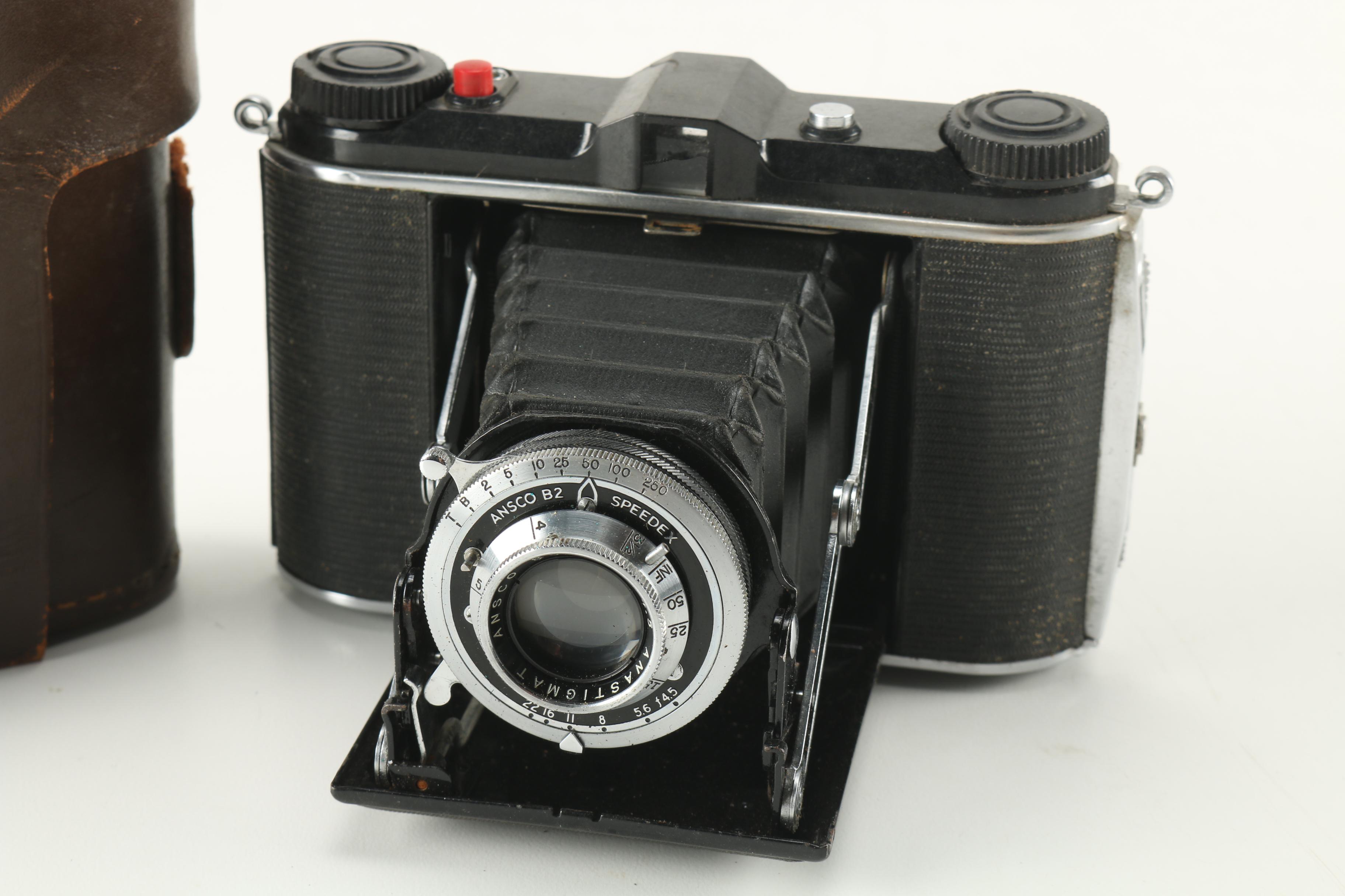 Collection of Vintage Ansco Cameras