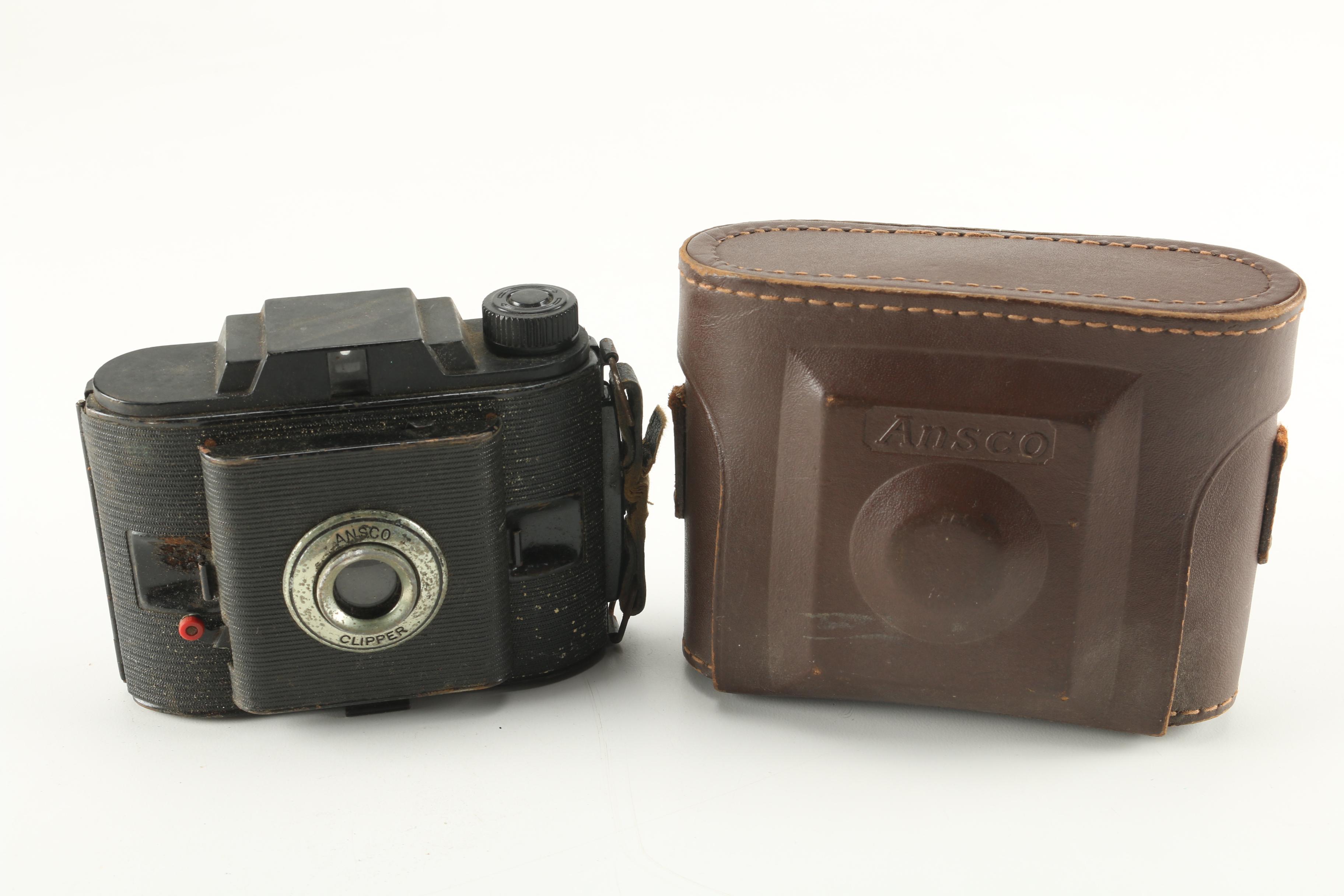 Collection of Vintage Ansco Cameras