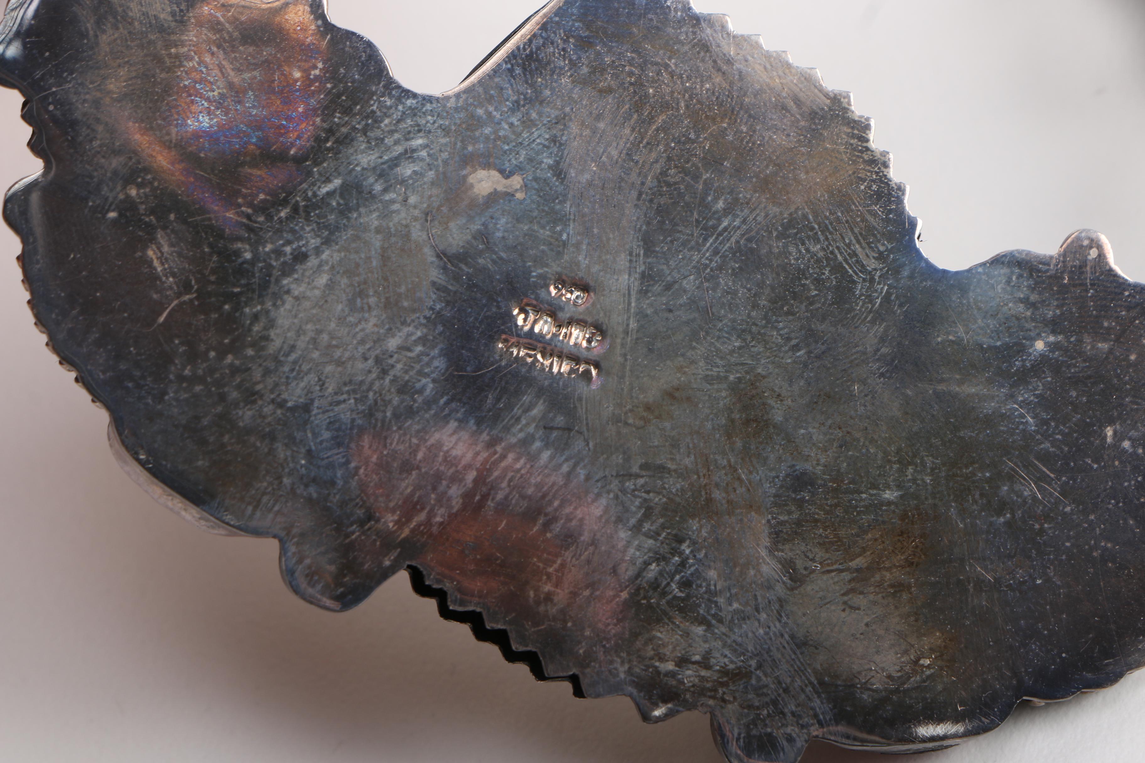 Mexican Sterling Silver Necklace with Earrings