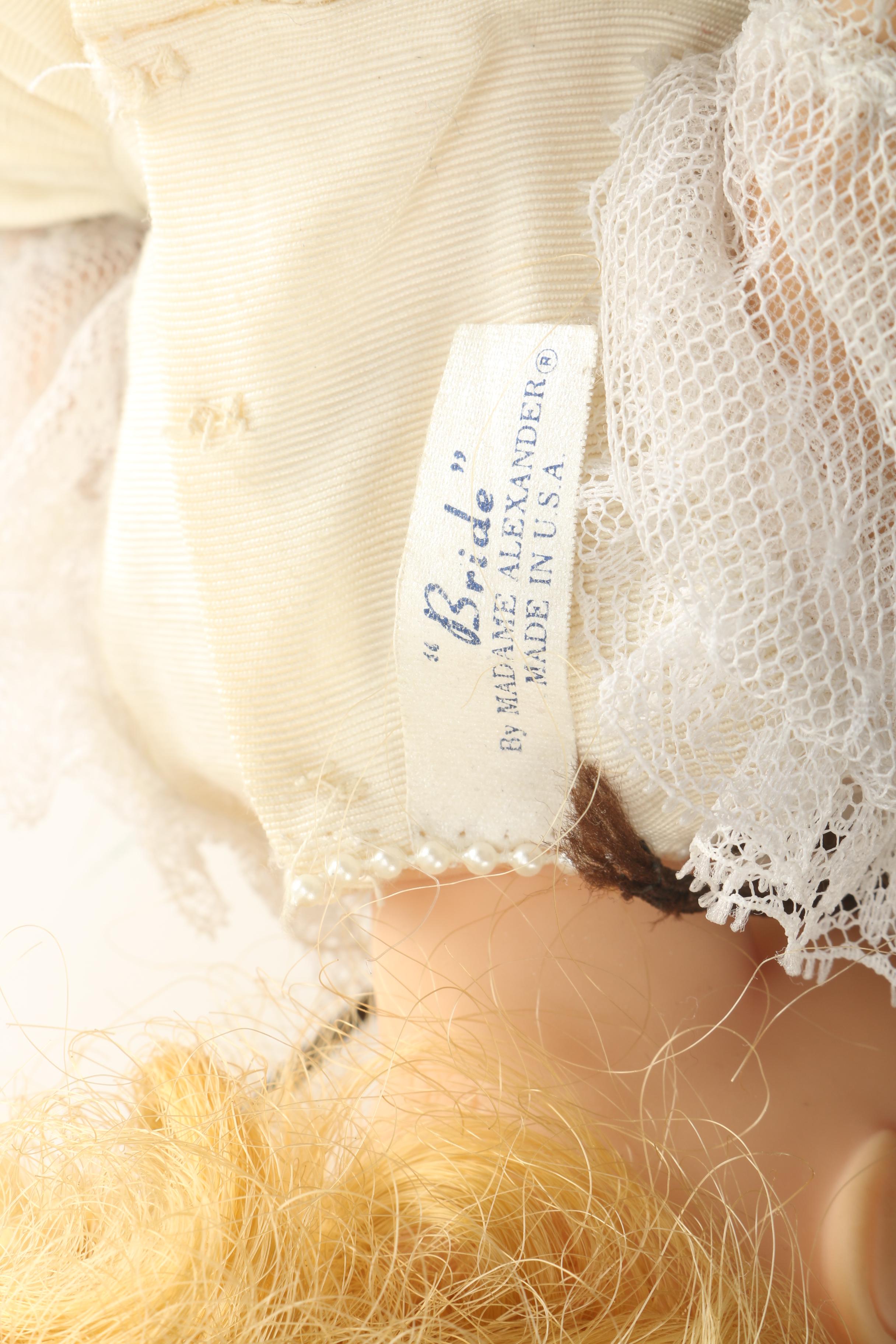 Vintage Madame Alexander "Bride" Doll