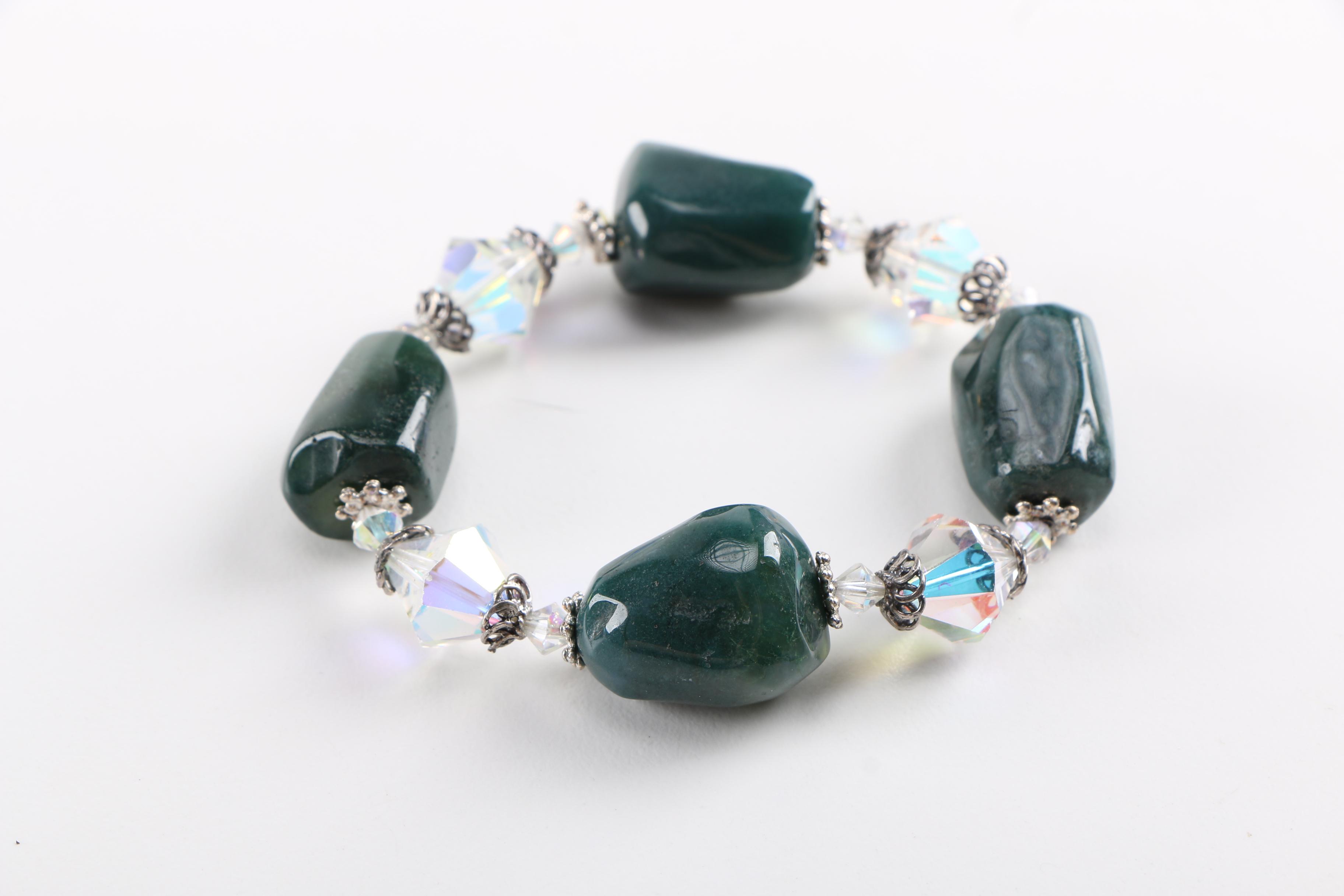 Assorted Gold Tone Accent Jewelry