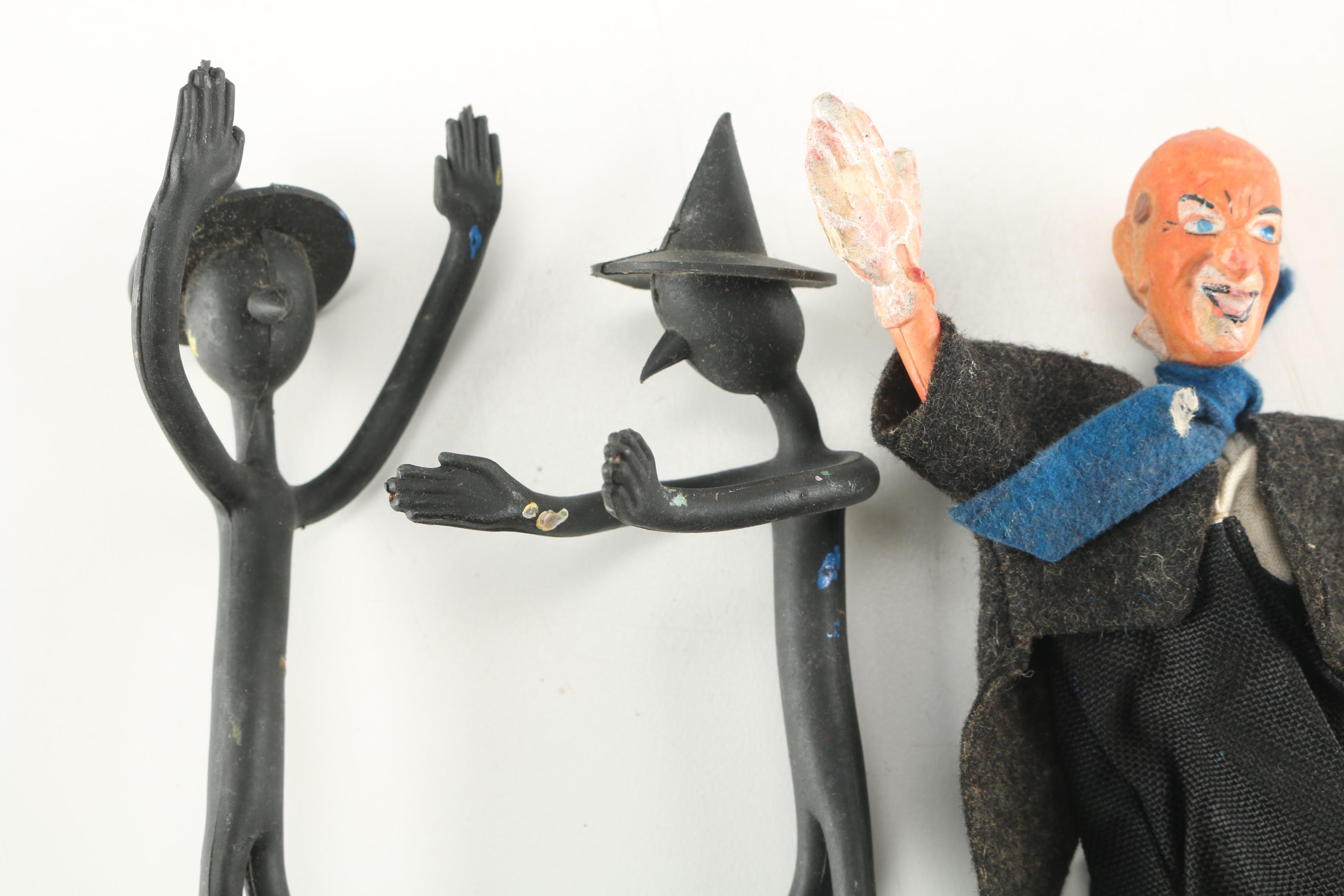 1950s Schleich Biegefiguren Bendable Toy Figures