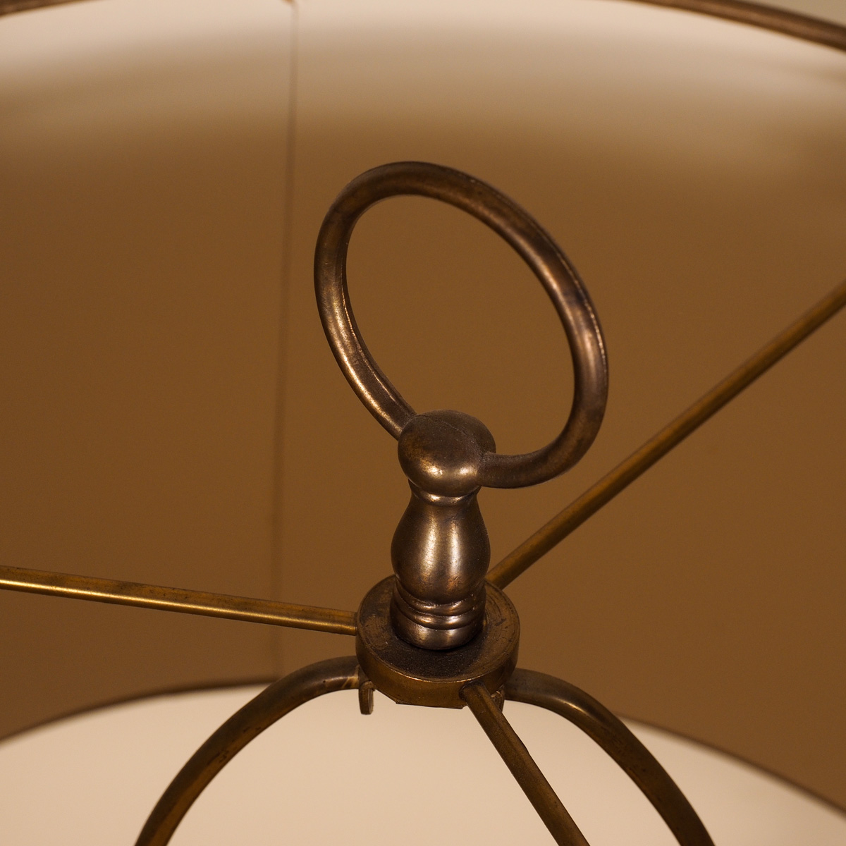 Brass Tone Table Lamp