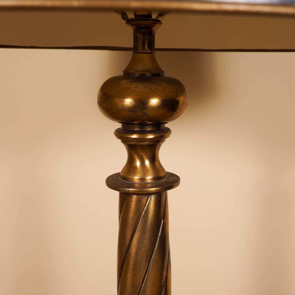 Brass Tone Table Lamp