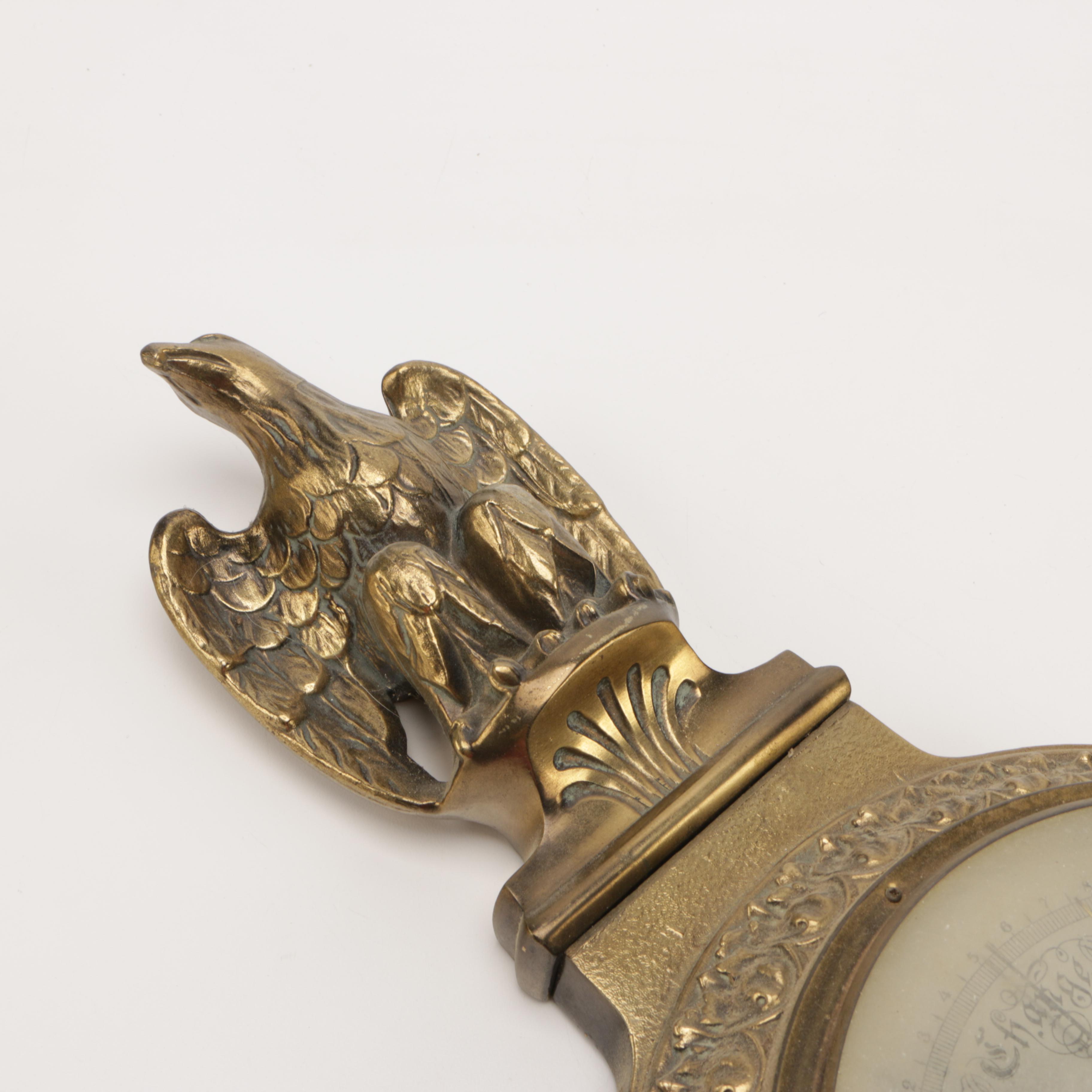 Brass Wall Barometer