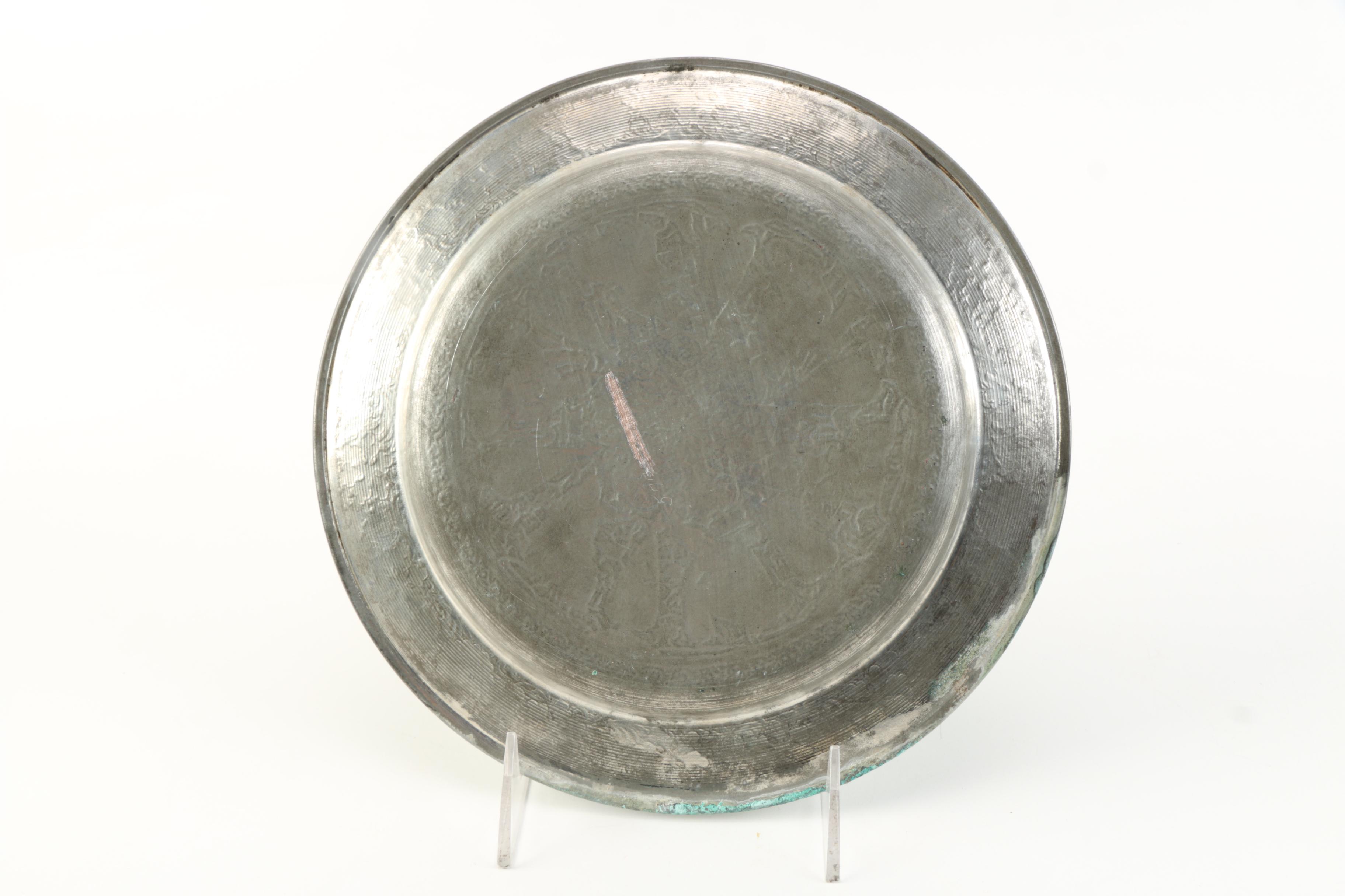 Handmade Pewter Plates