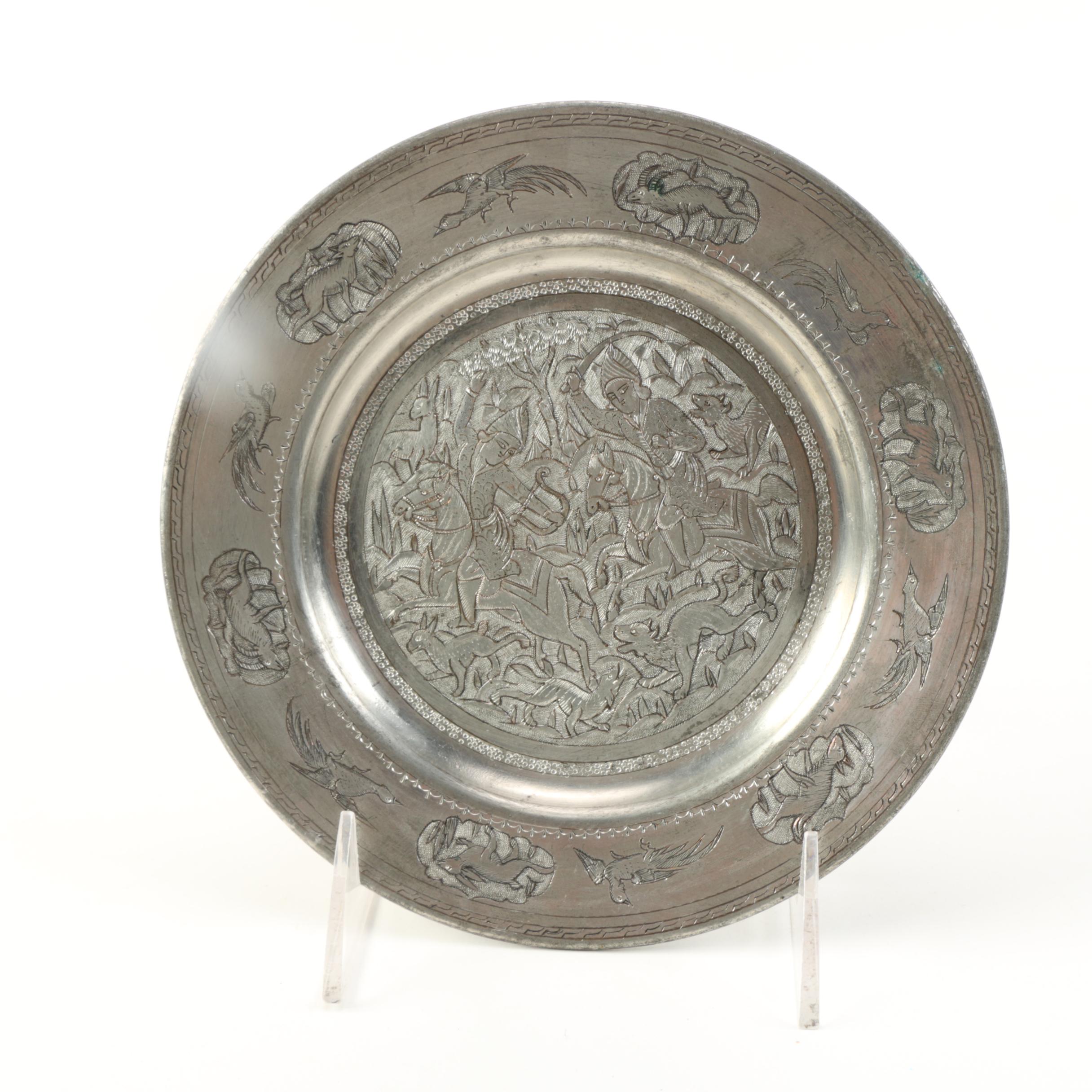 Handmade Pewter Plates