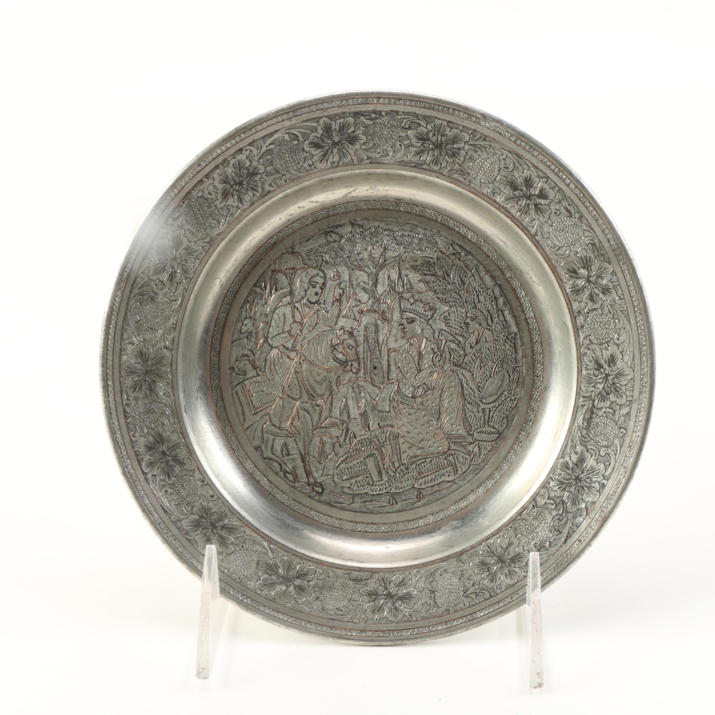 Handmade Pewter Plates