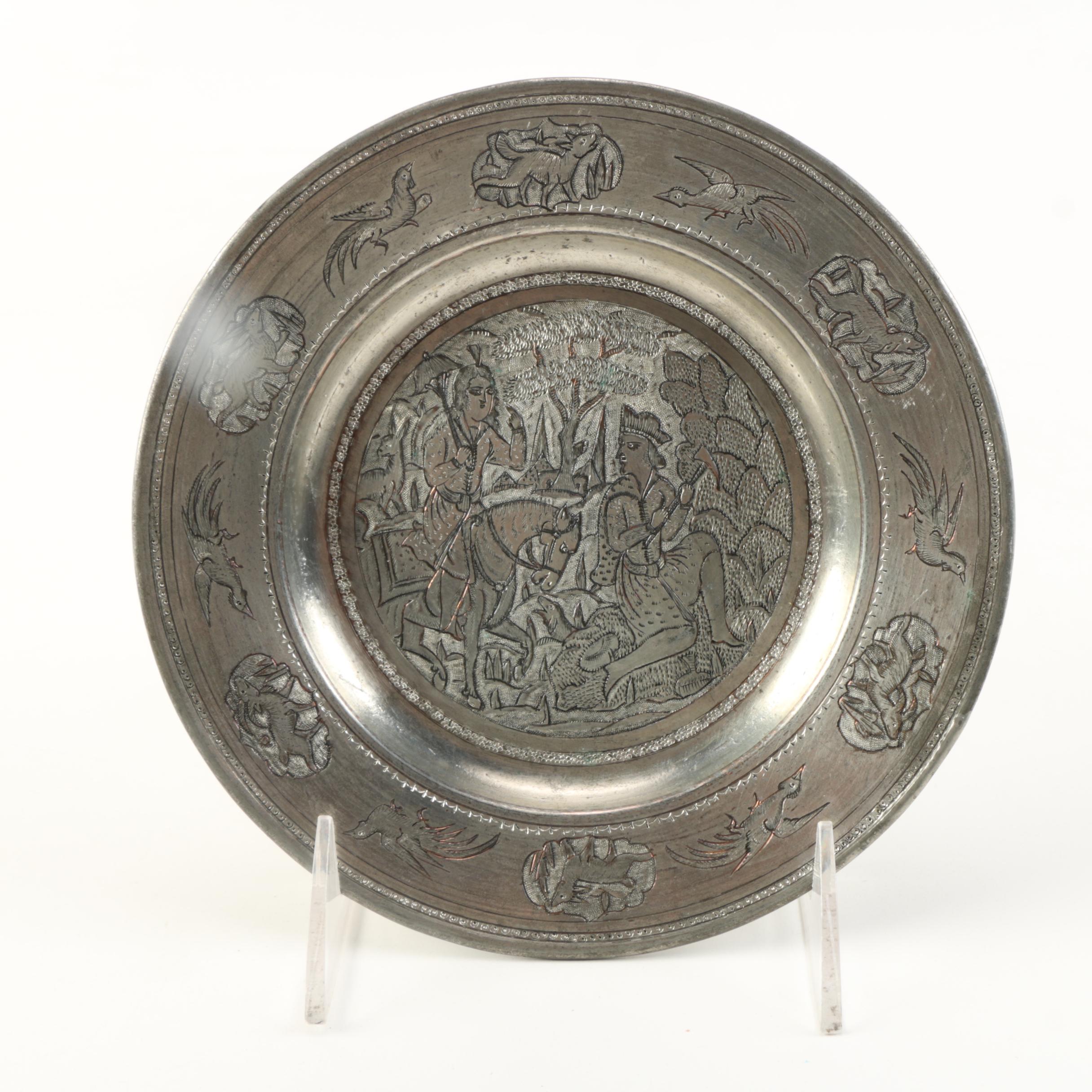 Handmade Pewter Plates