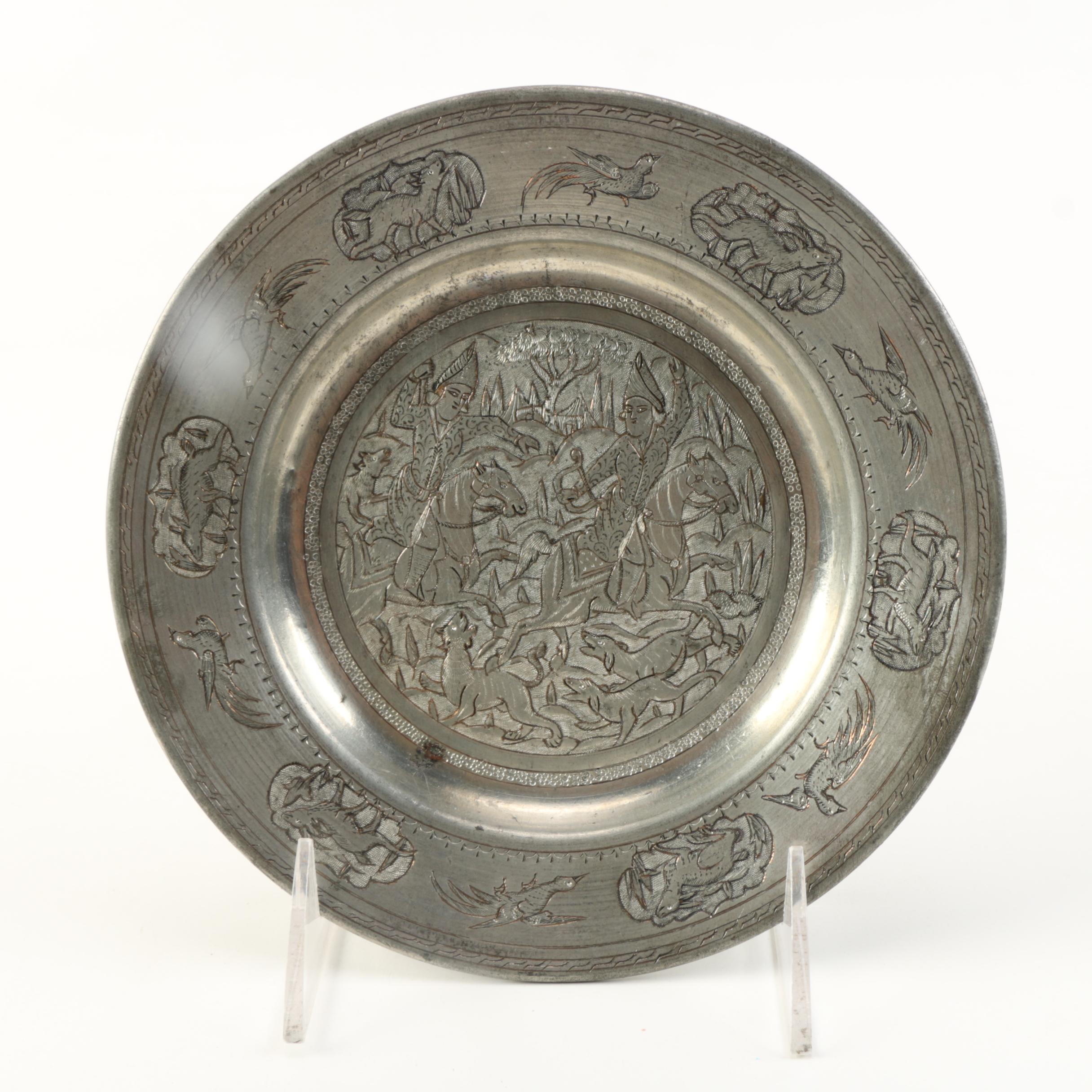 Handmade Pewter Plates