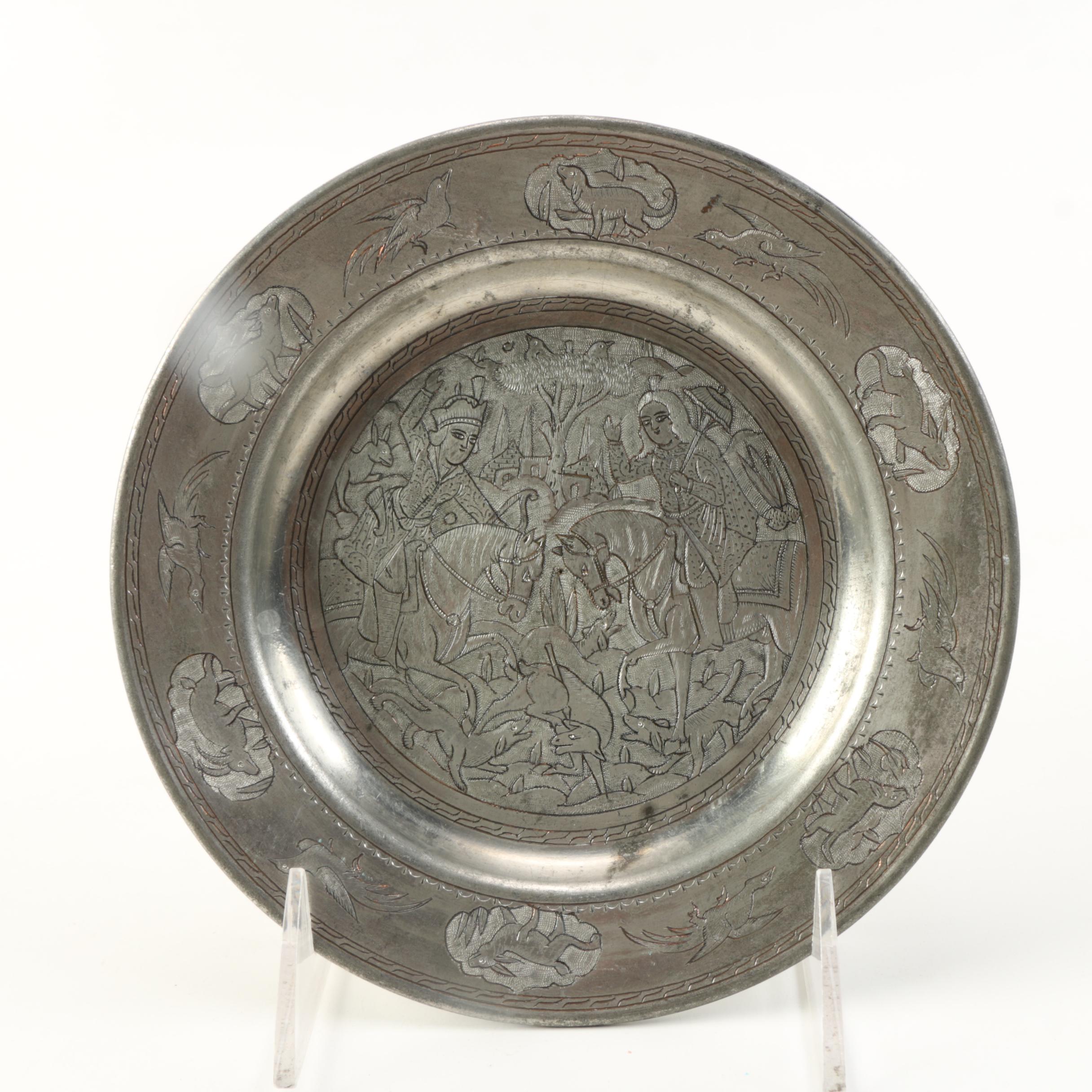 Handmade Pewter Plates