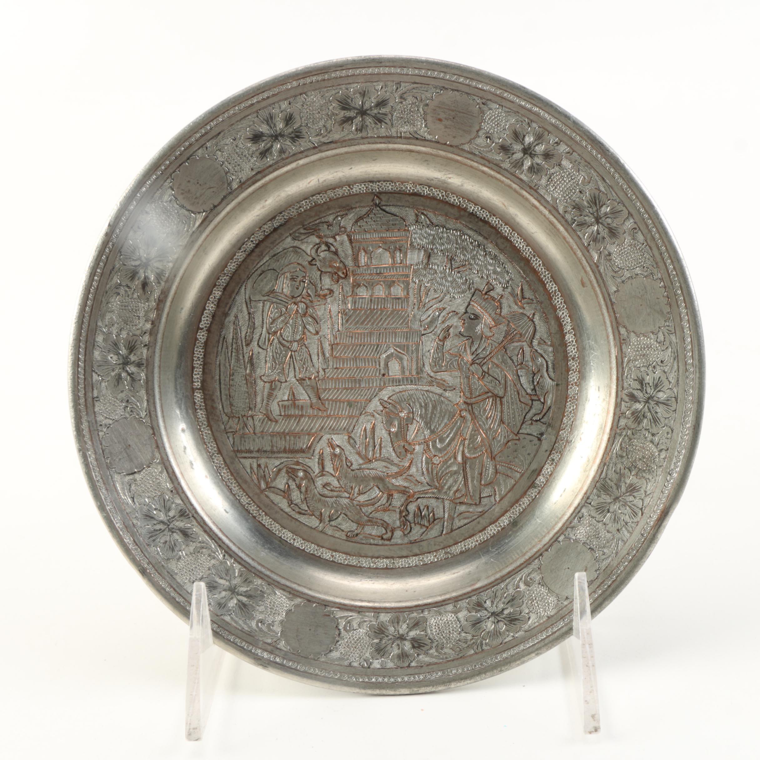 Handmade Pewter Plates