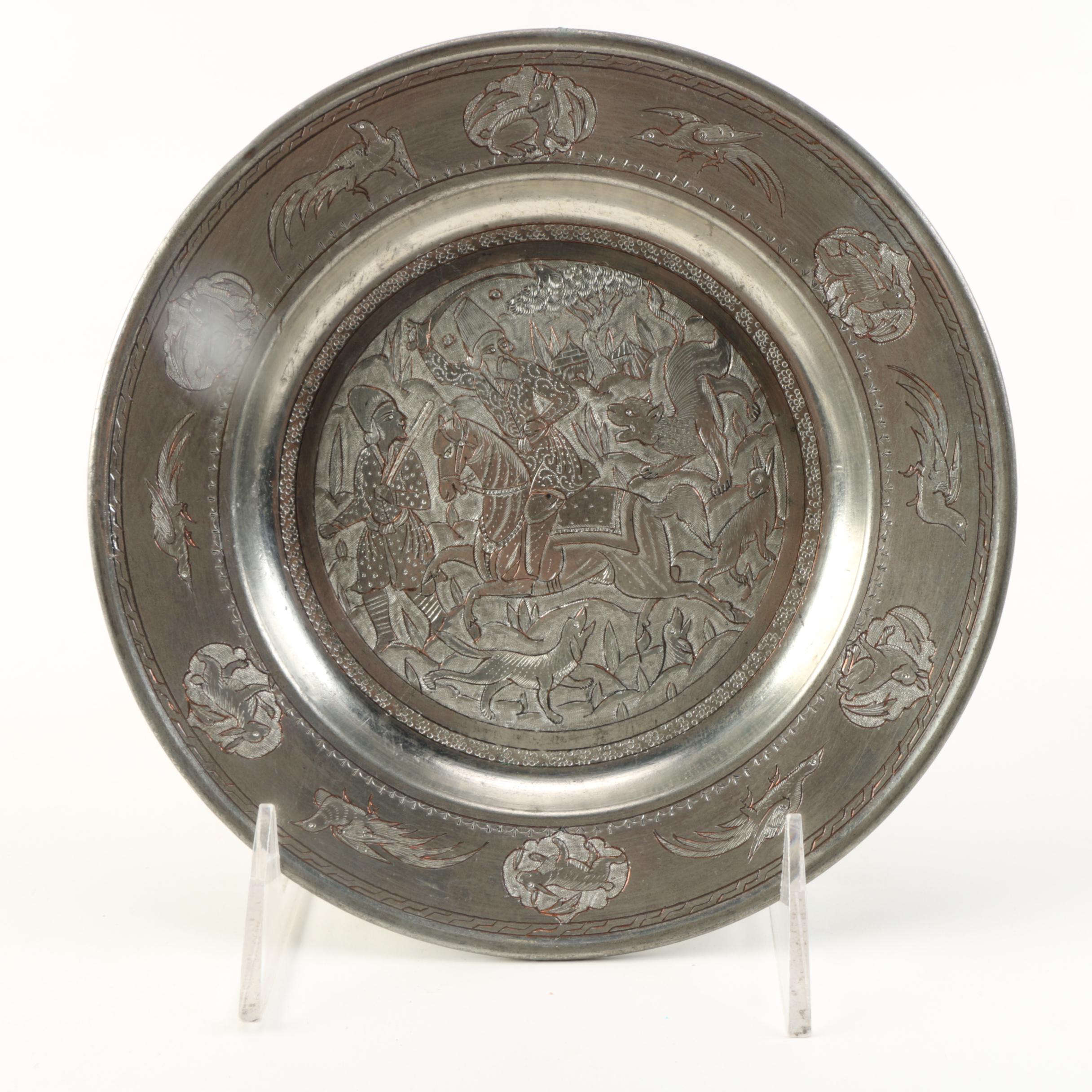 Handmade Pewter Plates