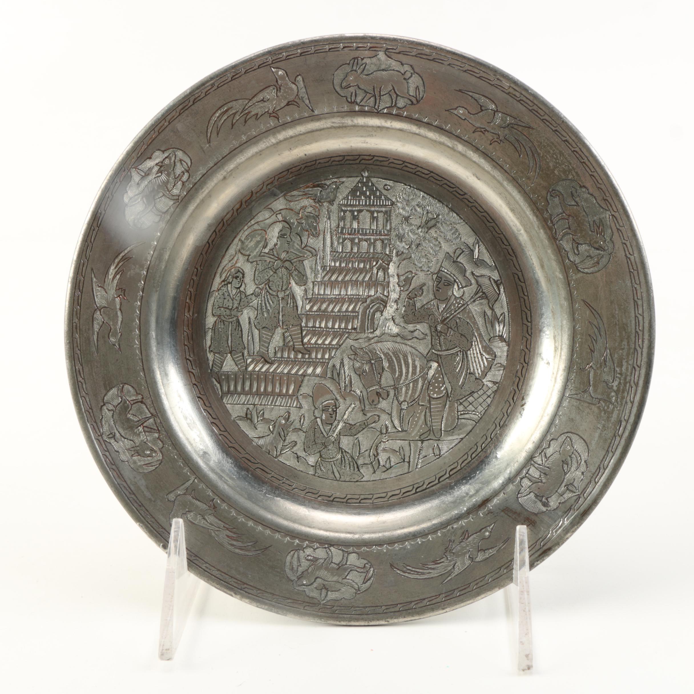 Handmade Pewter Plates