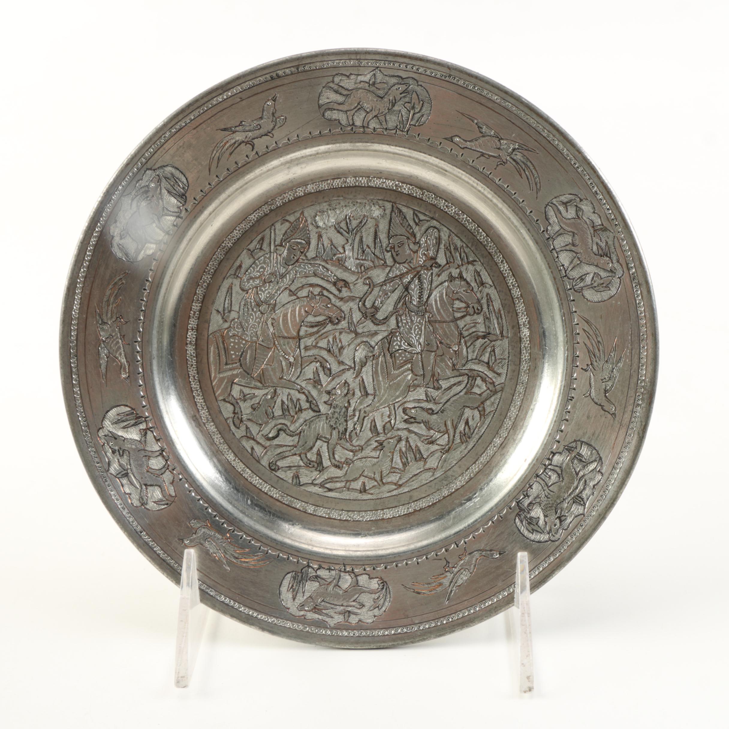 Handmade Pewter Plates