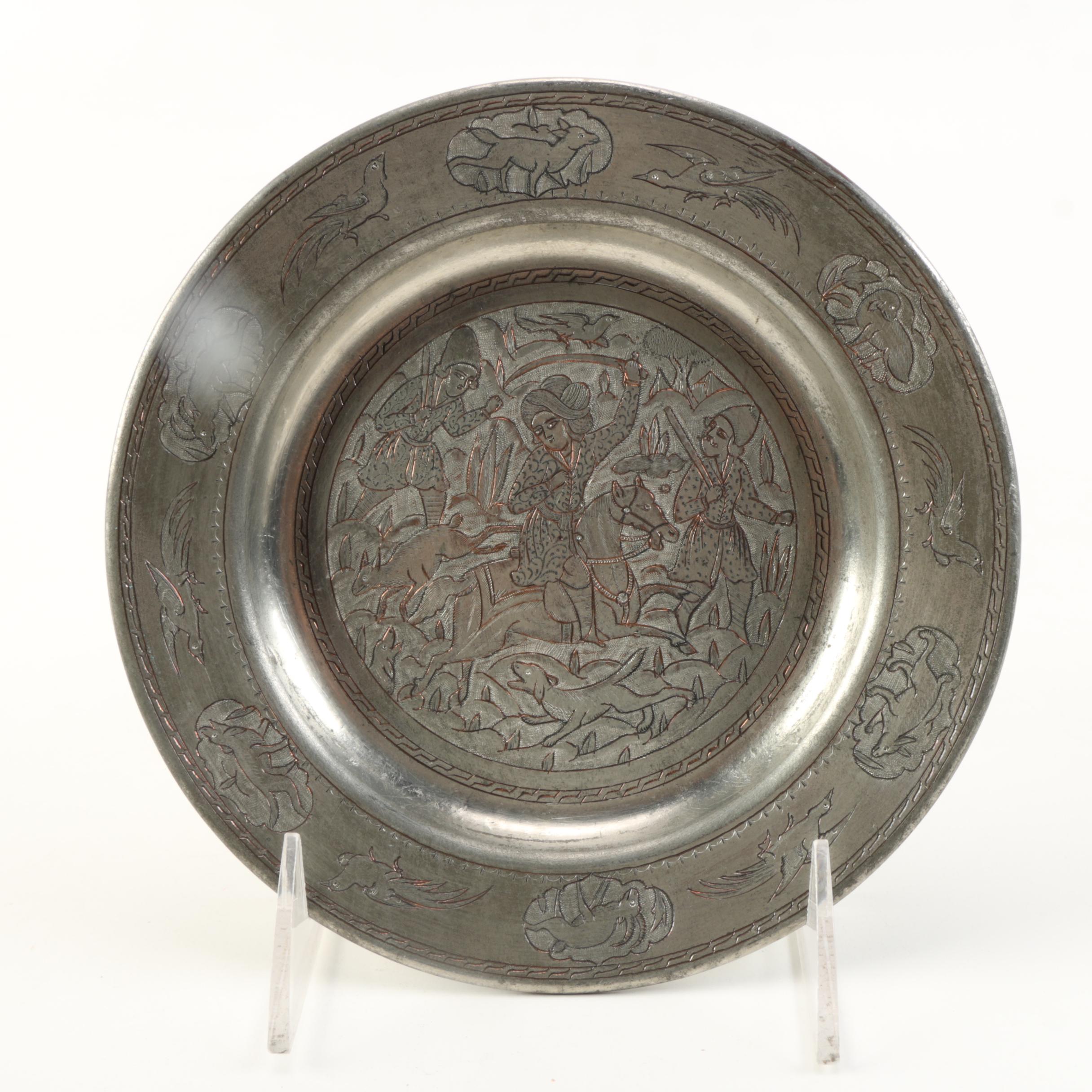 Handmade Pewter Plates