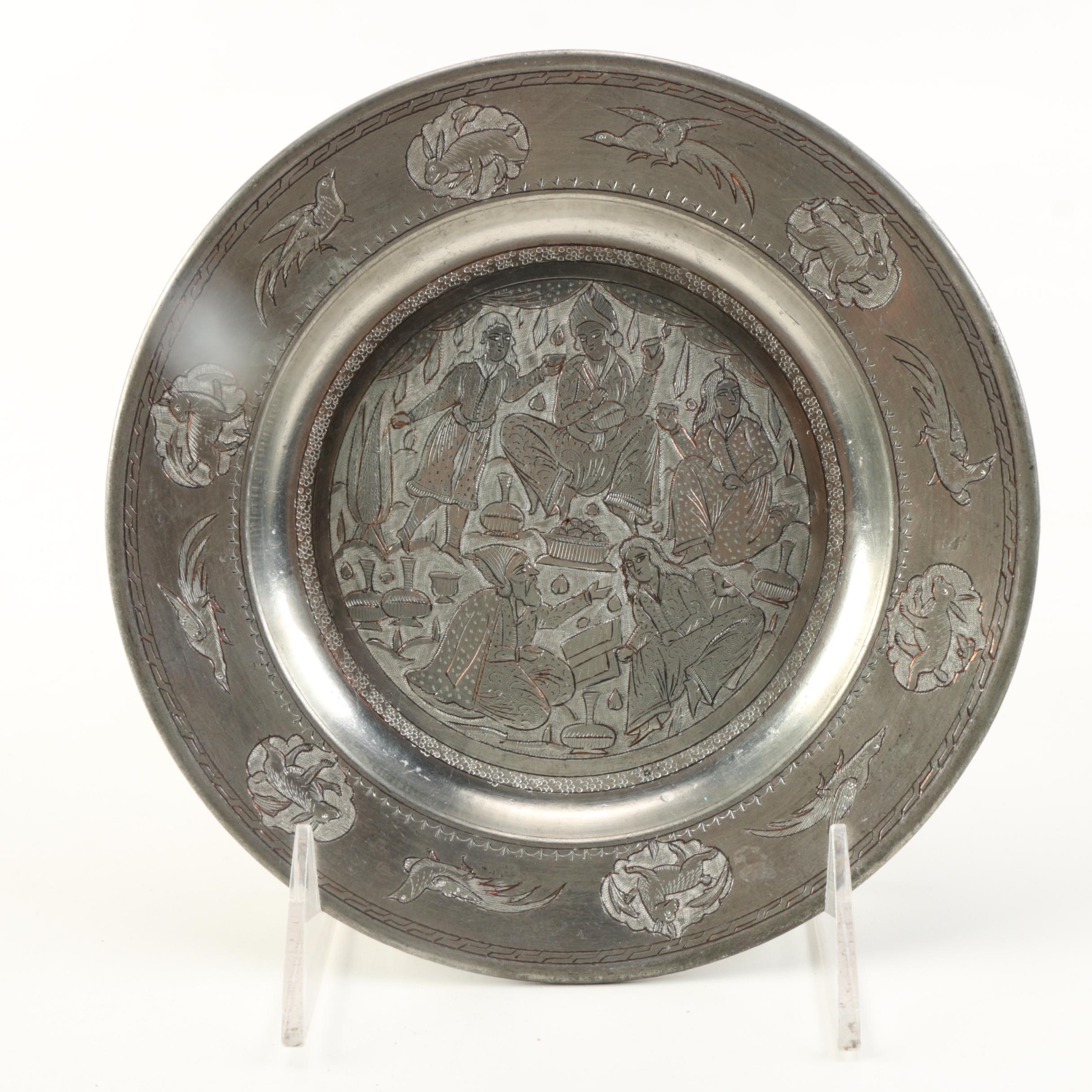 Handmade Pewter Plates